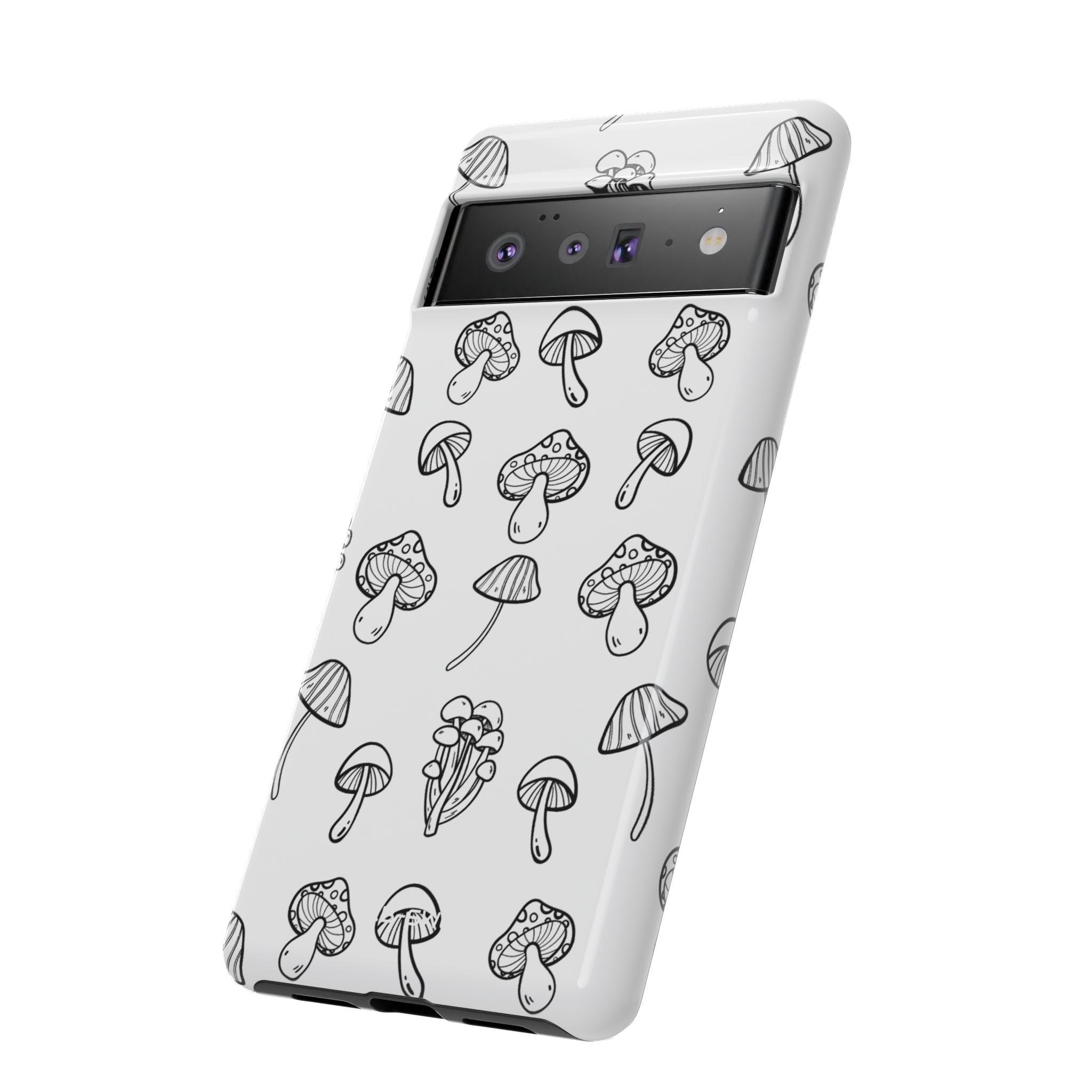 Mushroom Line Play - Google Pixel Case