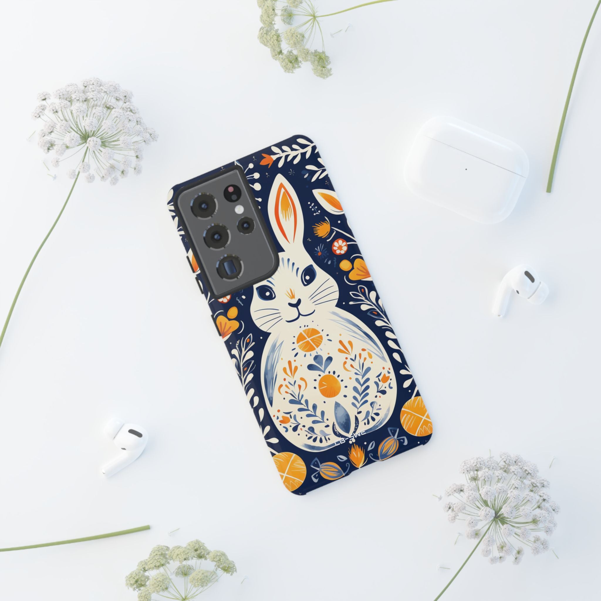 Floral Rabbit Joy - Samsung Case