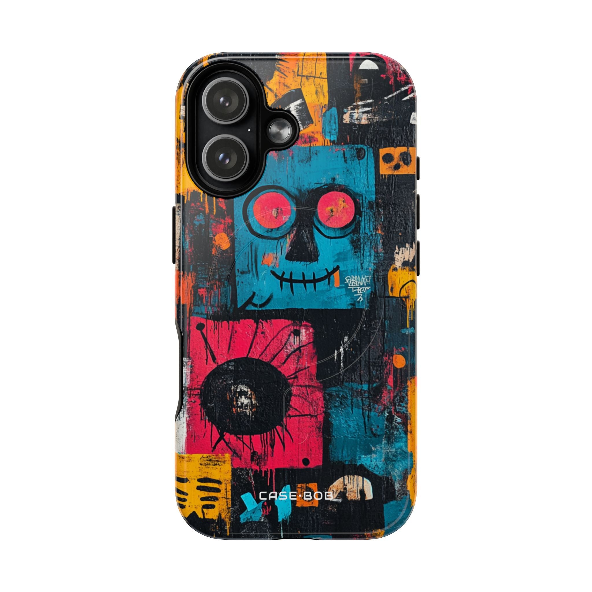 Blue Stitch Smile iPhone 17 Case - Tough+