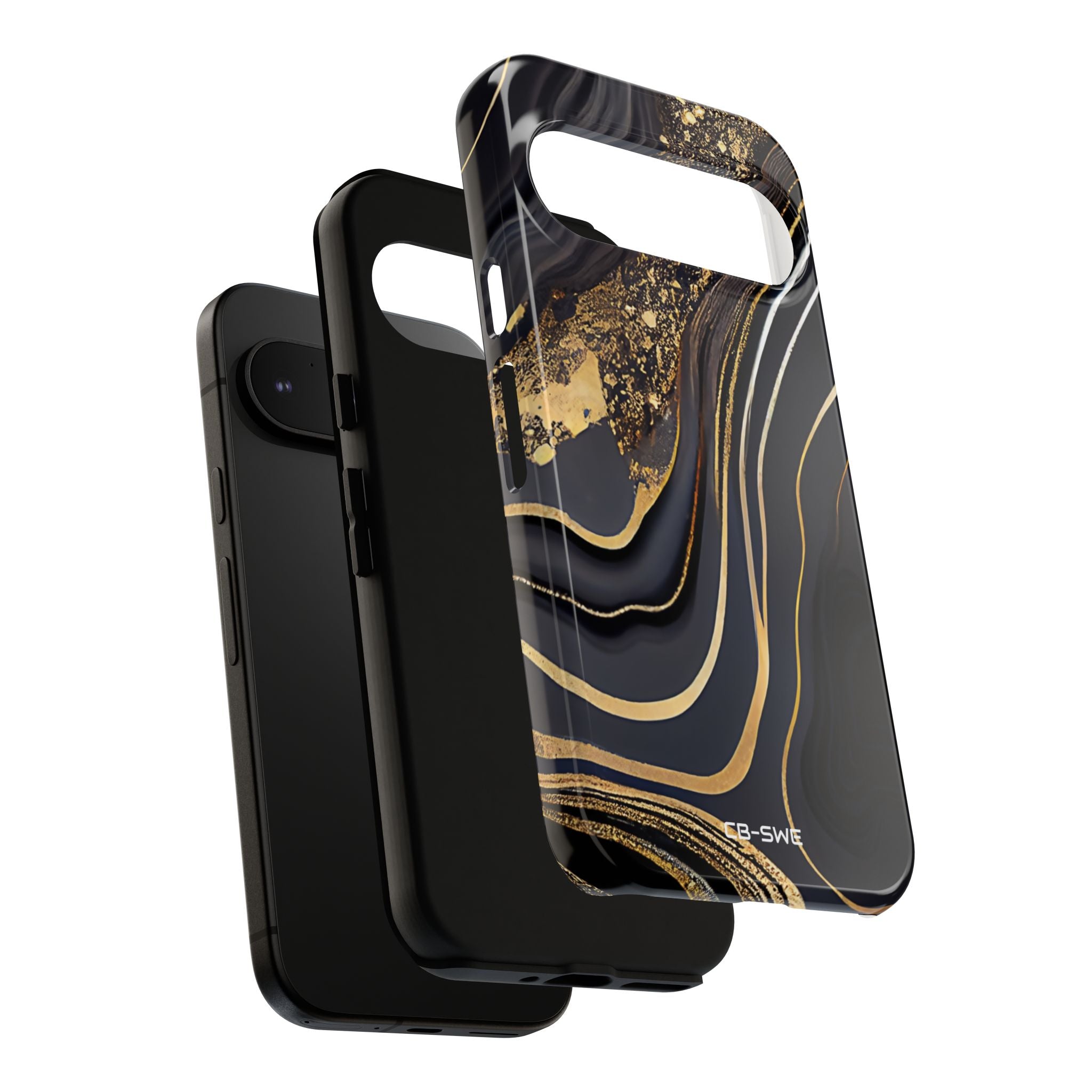Elegant Gold Streams - Google Pixel Case