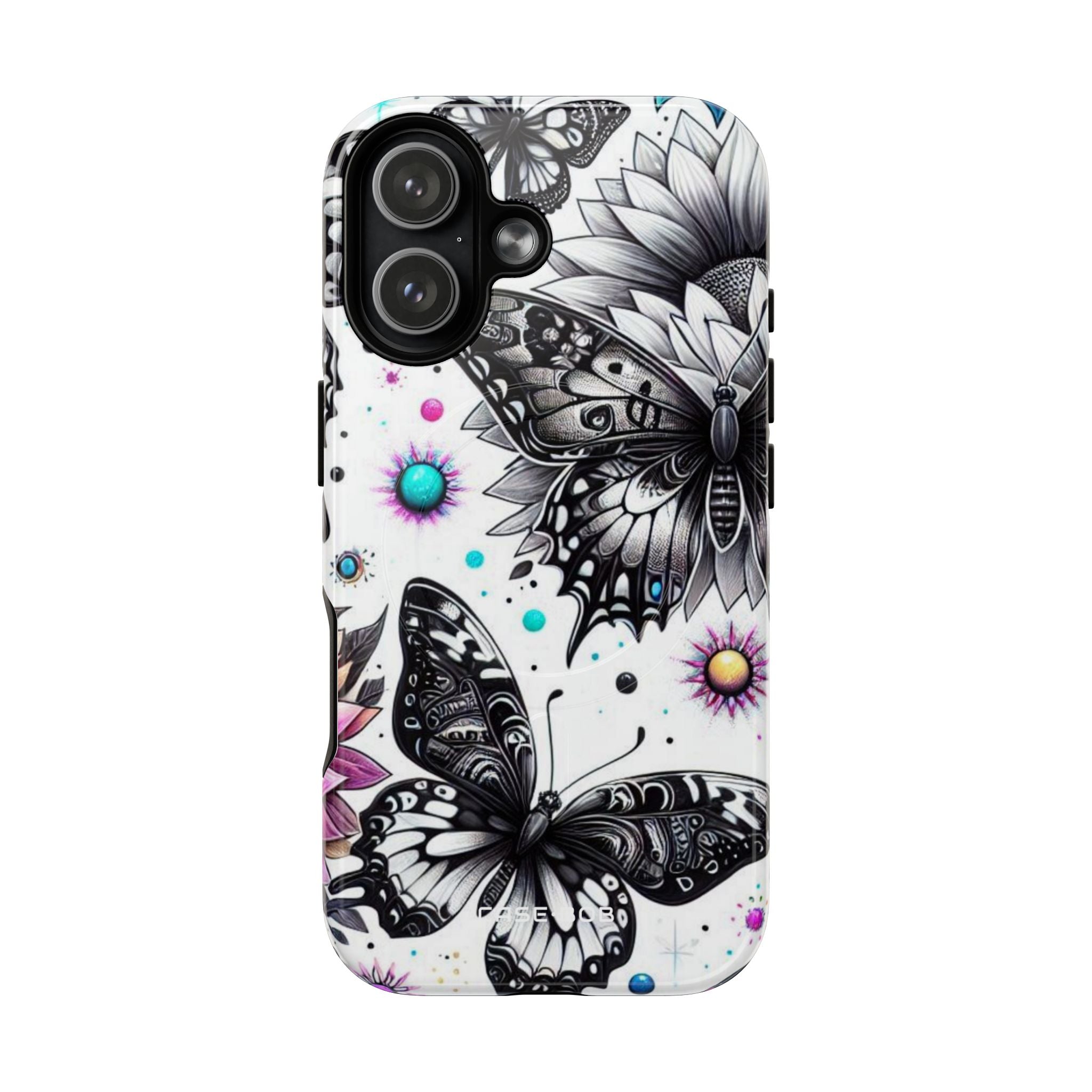 Butterfly Bloom iPhone 17 Case - Tough+