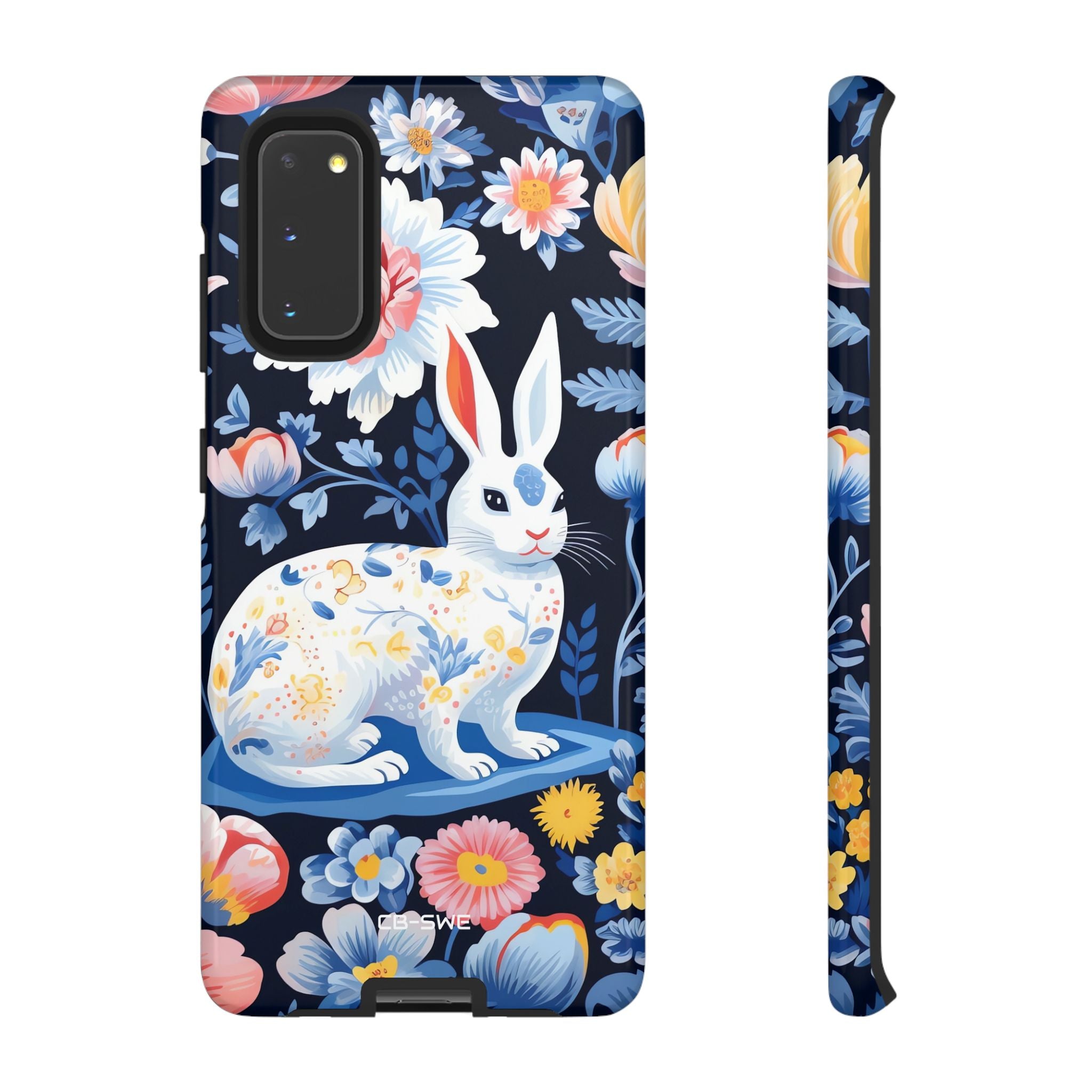 Floral Rabbit Dances - Samsung Case