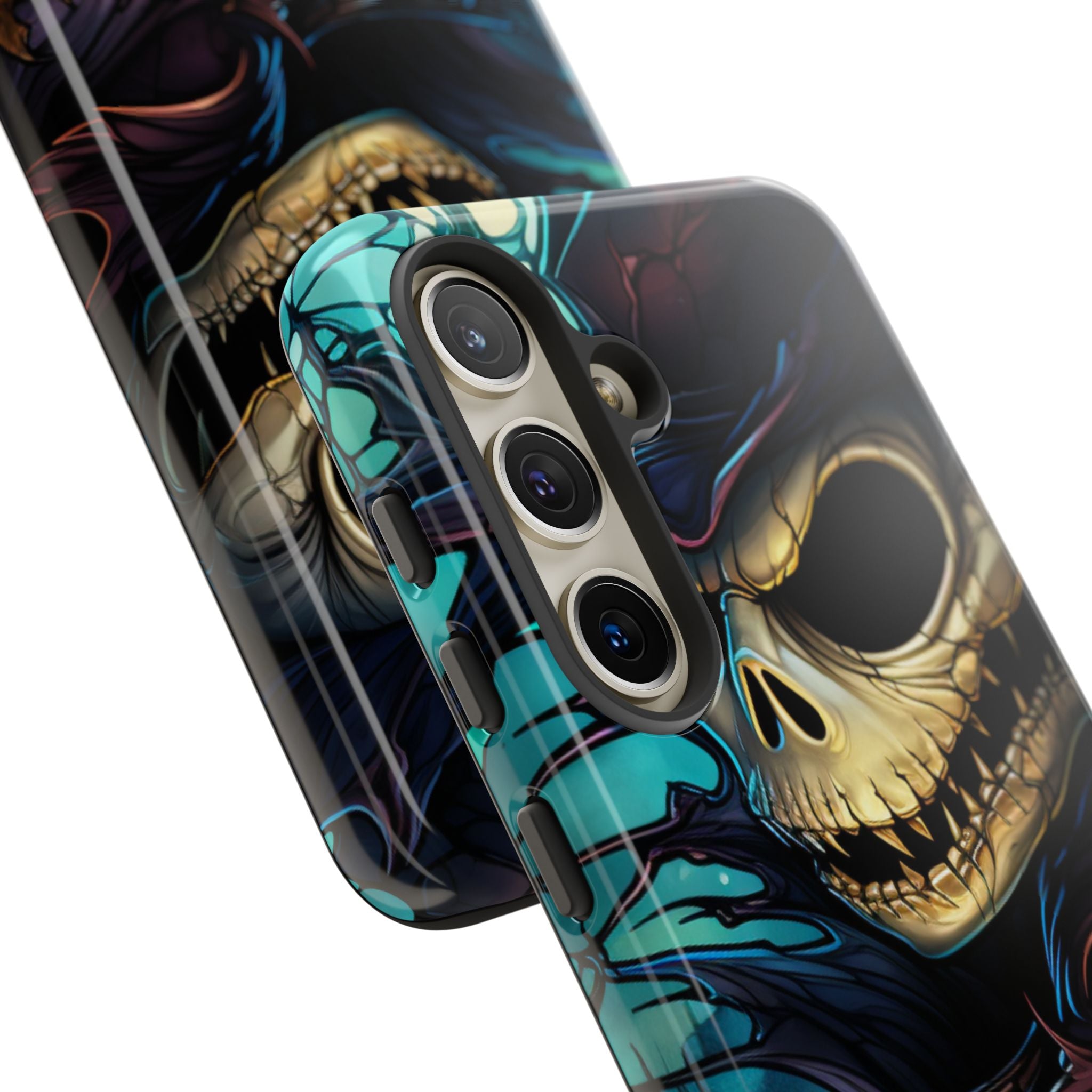 Skull Grins Brightly - Samsung Case