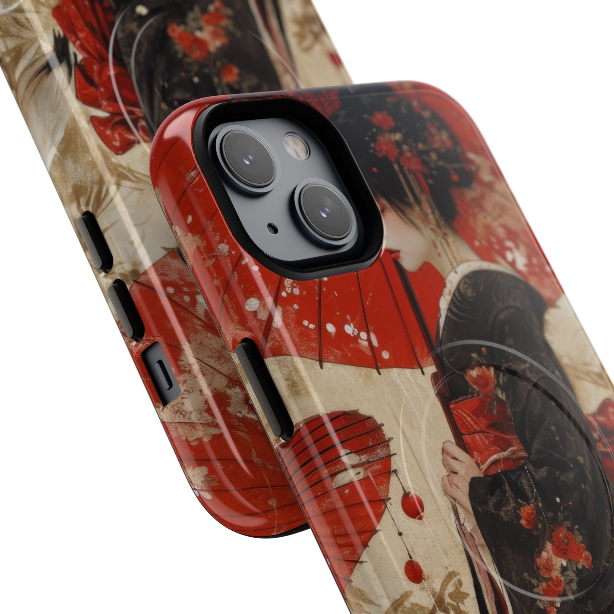Scarlet Crane Dreams iPhone 14 - Tough+