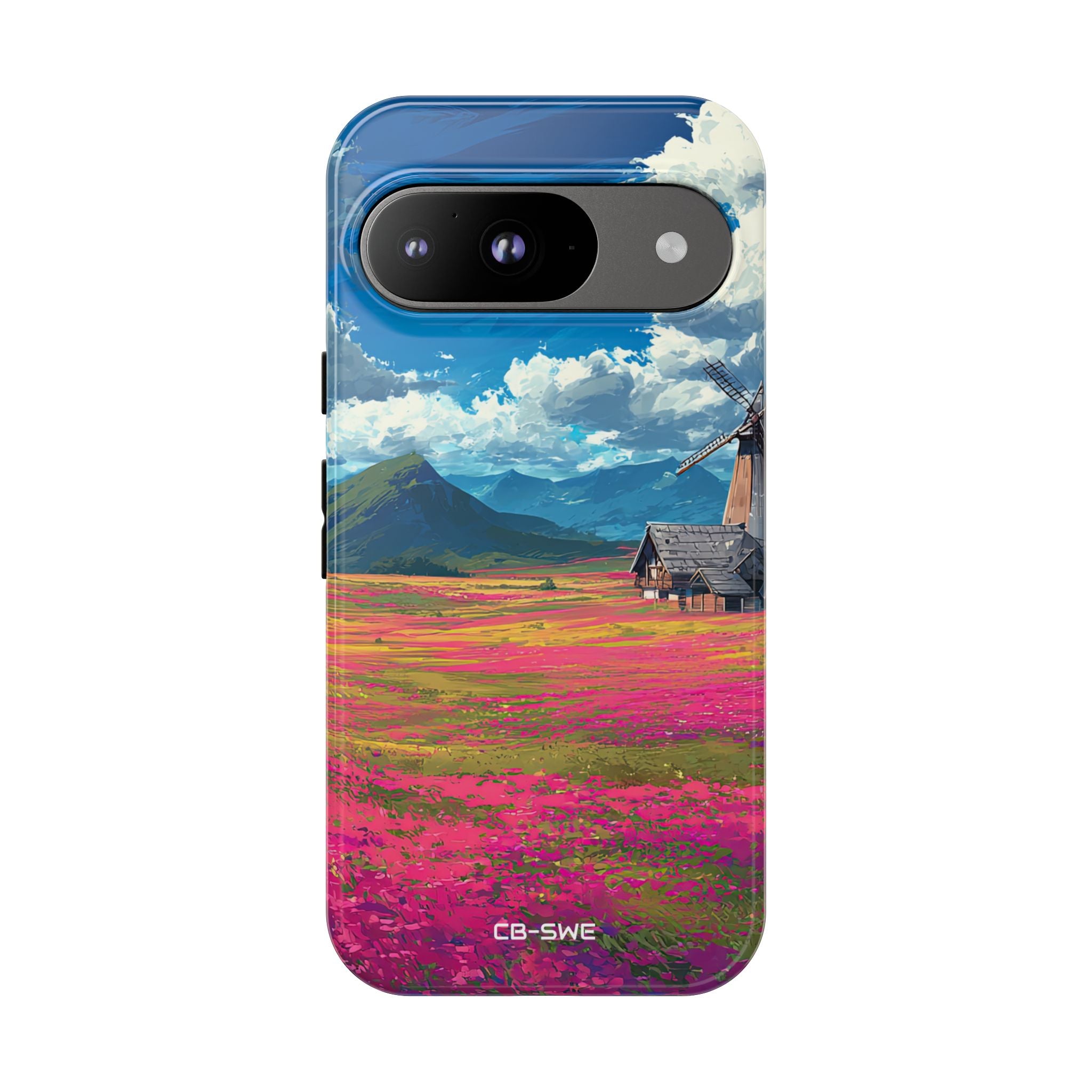 Impressionistic Summer Windmill - Google Pixel Case