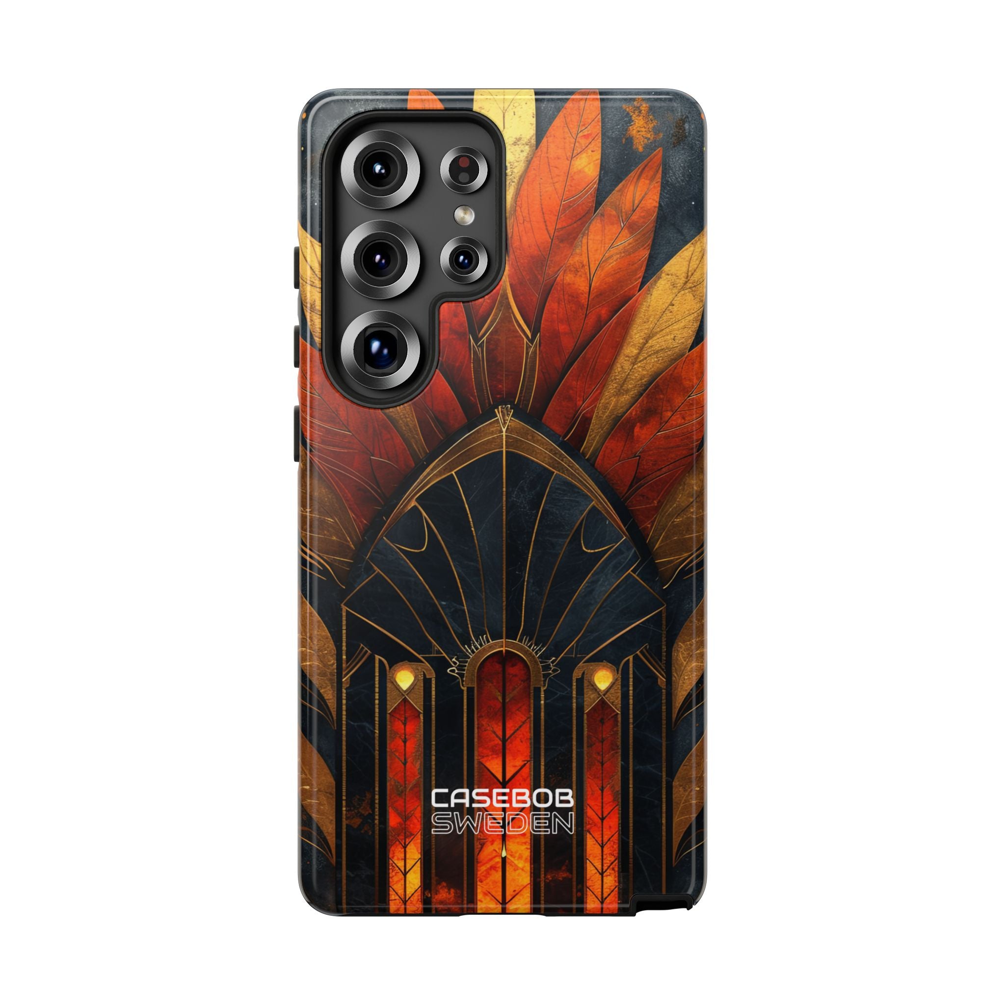 Golden Arch Leaves Samsung S25 - Tough
