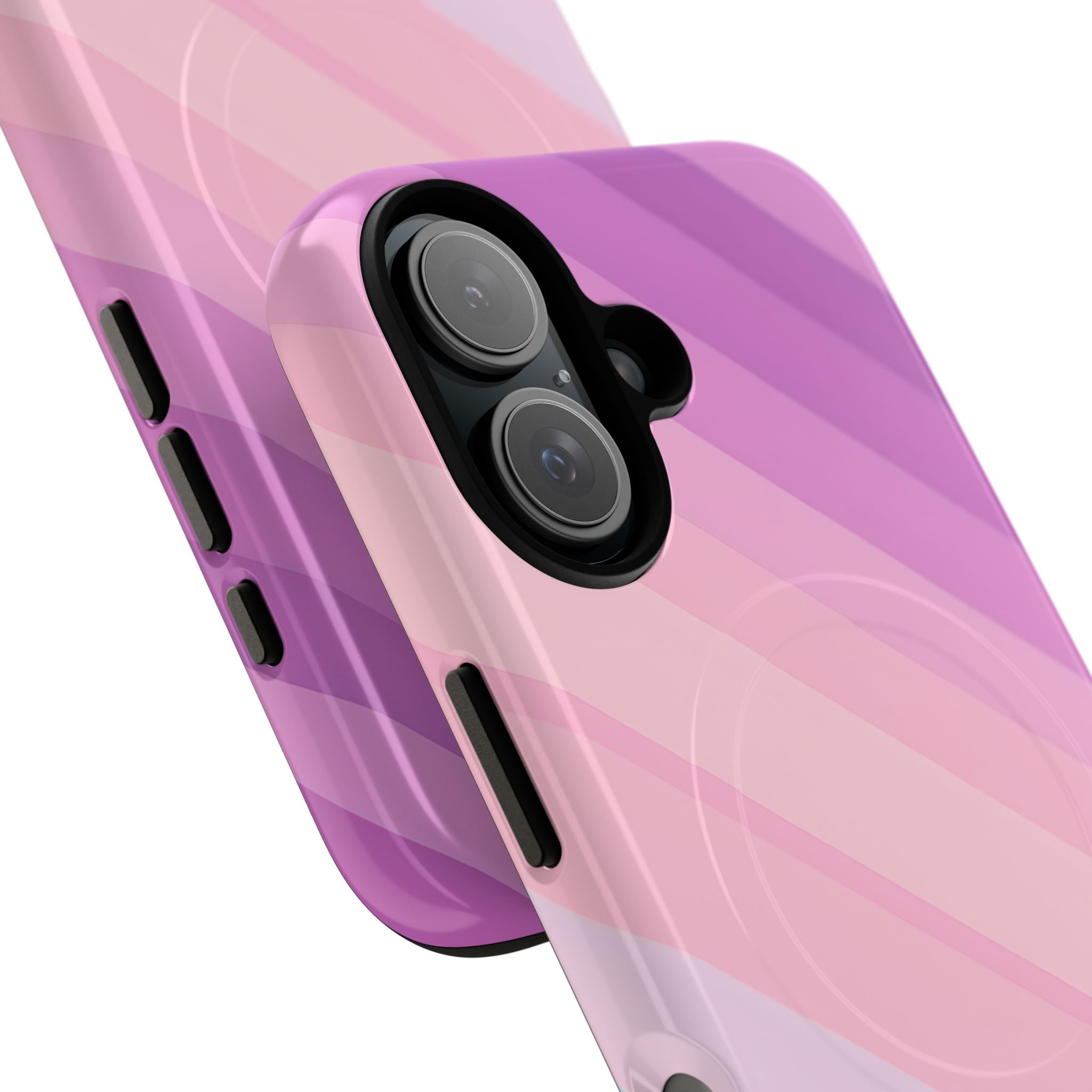 Pink Blue Gradient Layers iPhone 16 - Tough+