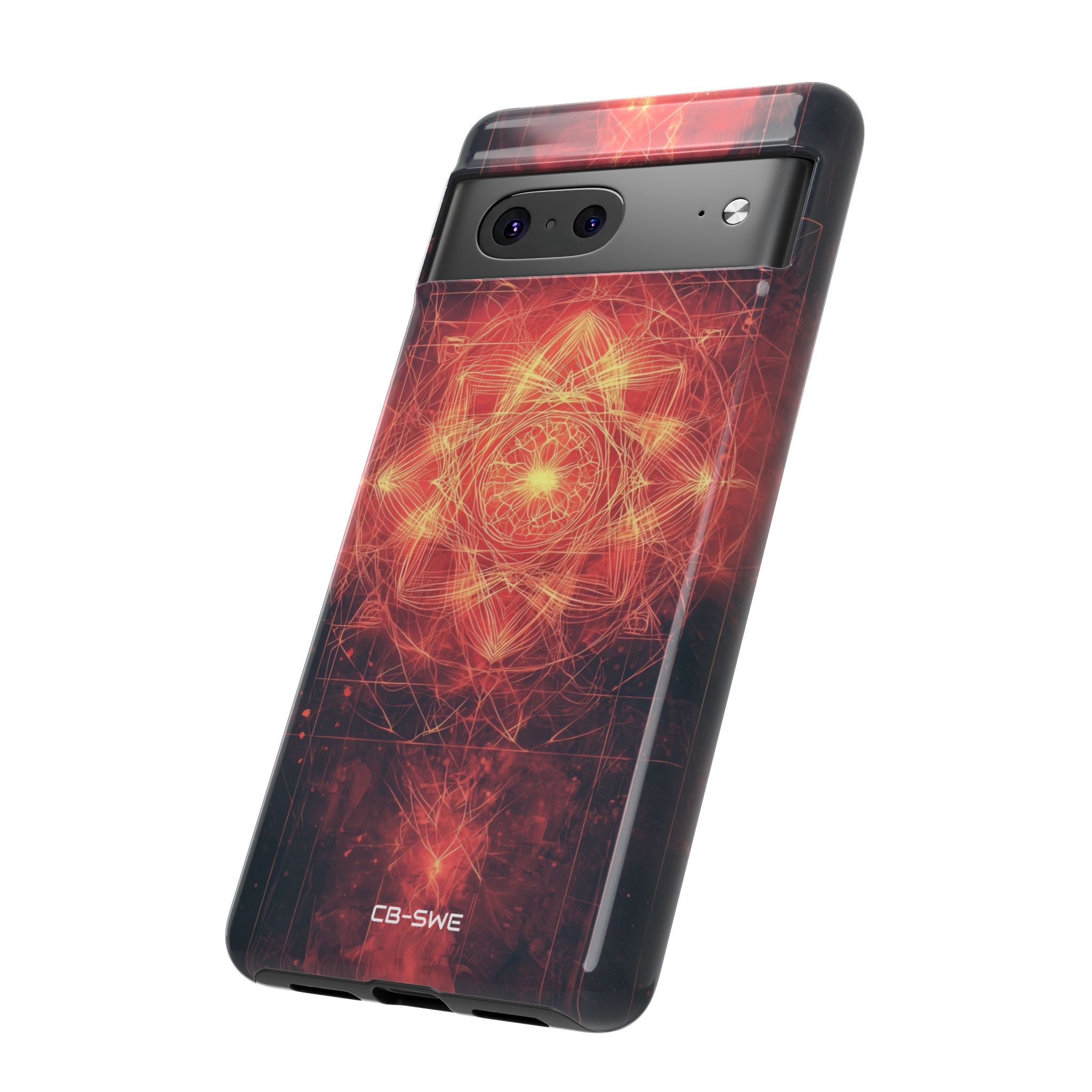 Flames Embrace Sky - Google Pixel Case