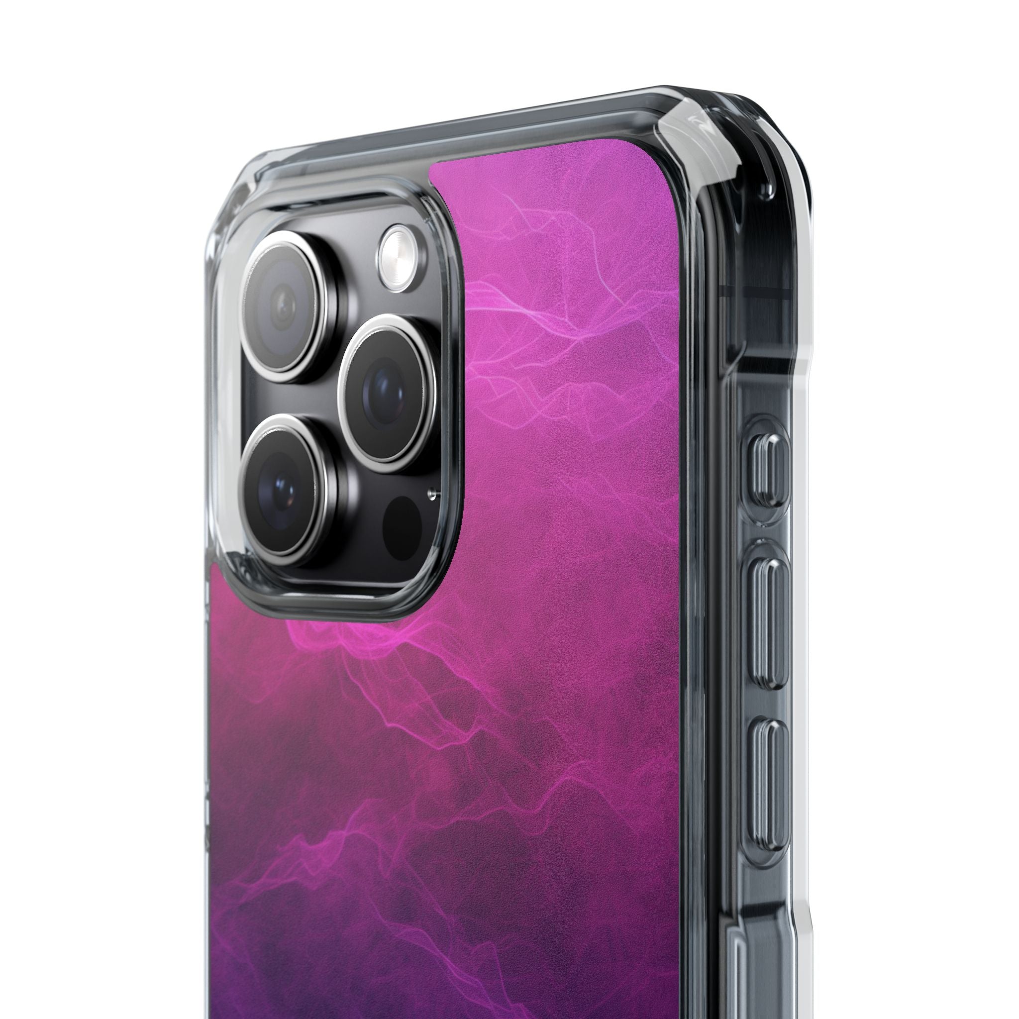 Violet Dream Currents iPhone 15 - Impact Clear+