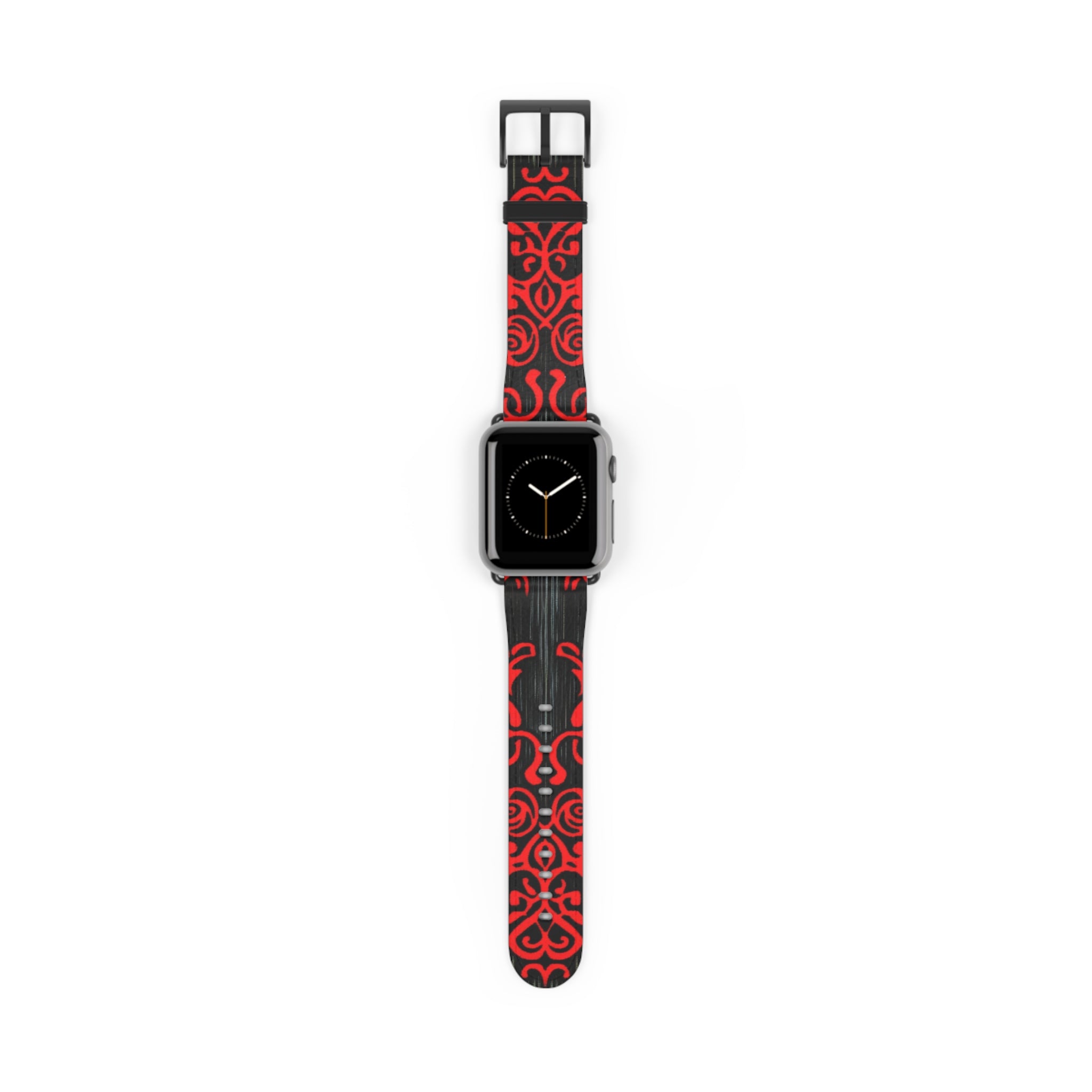 Crimson Swirl - Watch Band