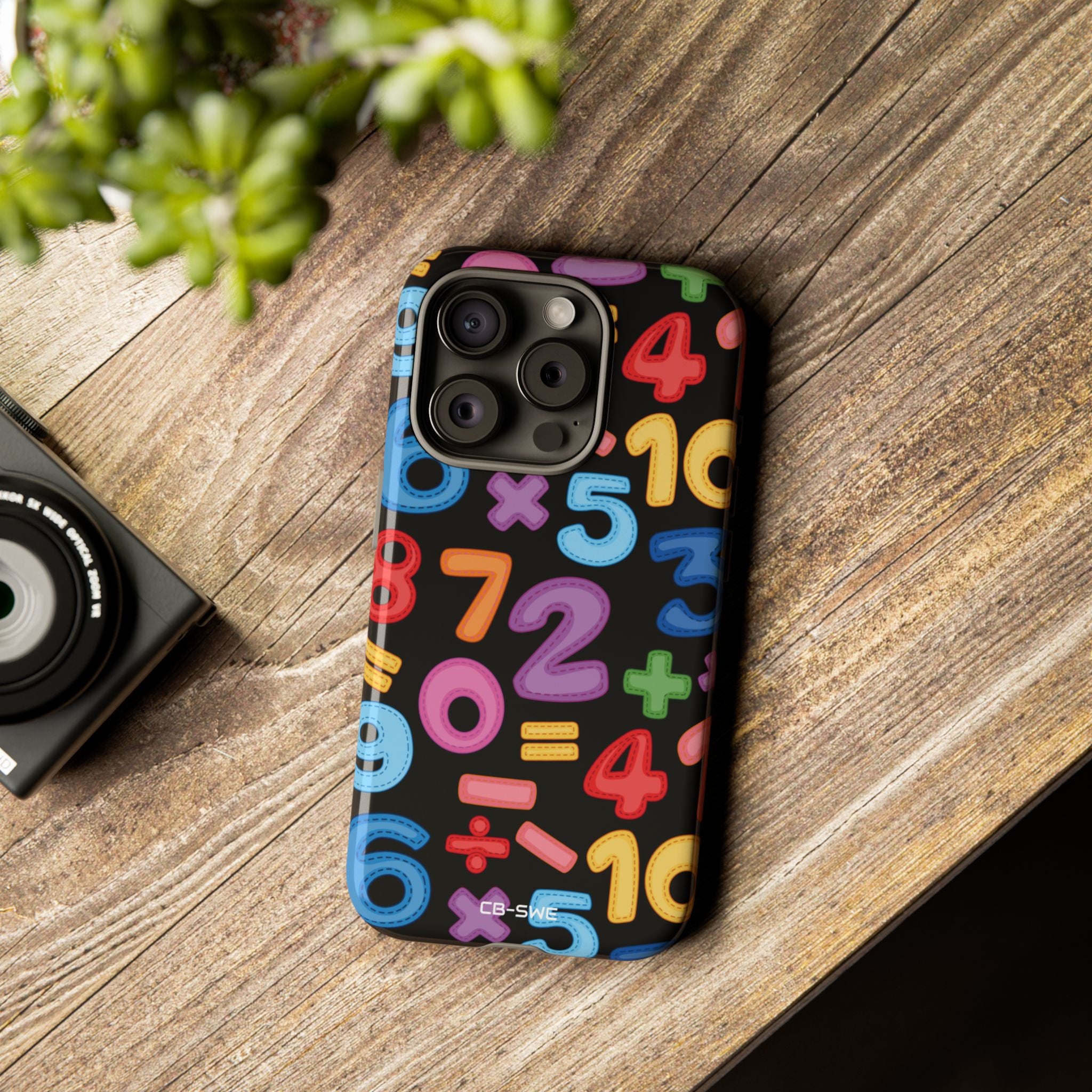 Math Symbols Play - iPhone Case