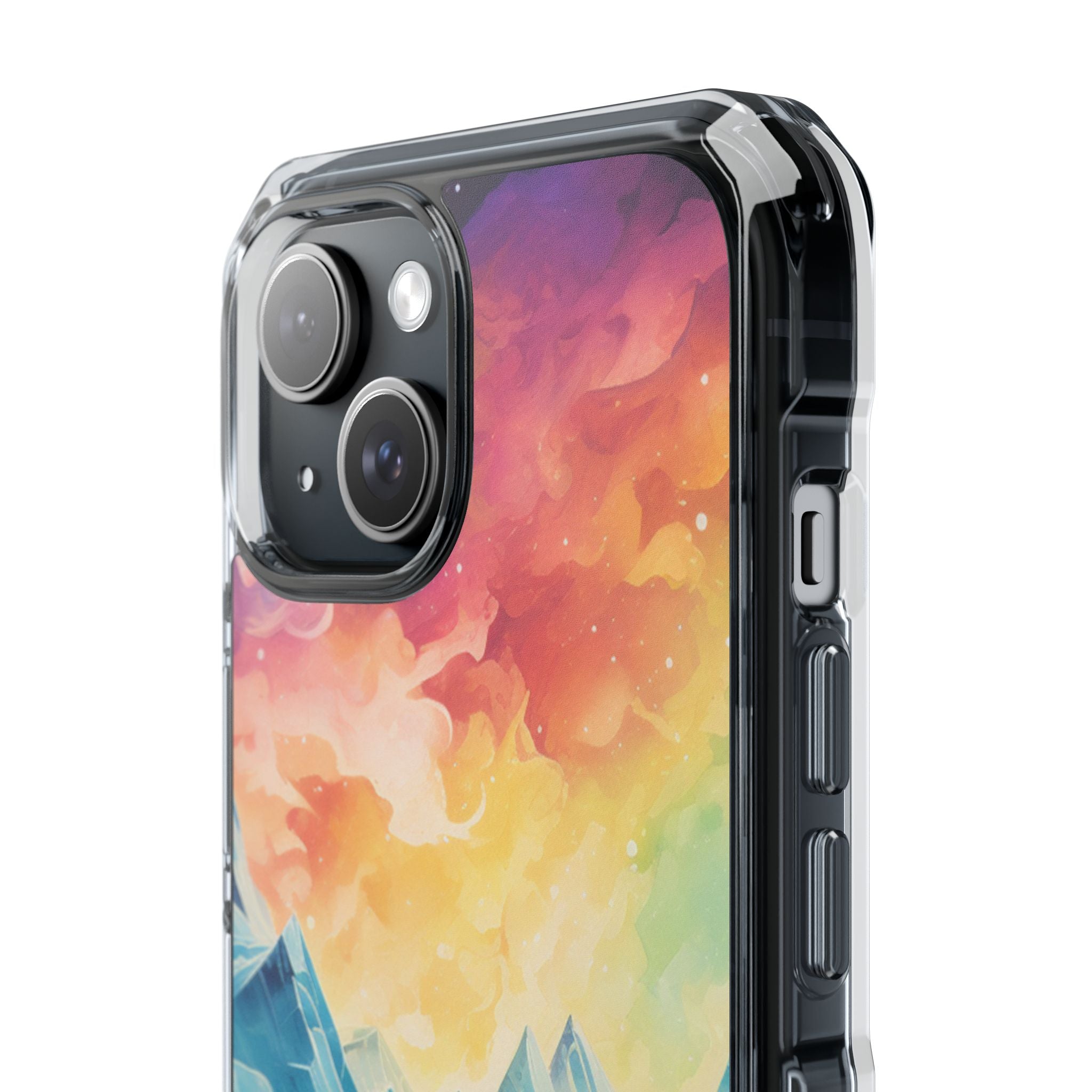 Mystical Mountain Sunset iPhone Case - Impact