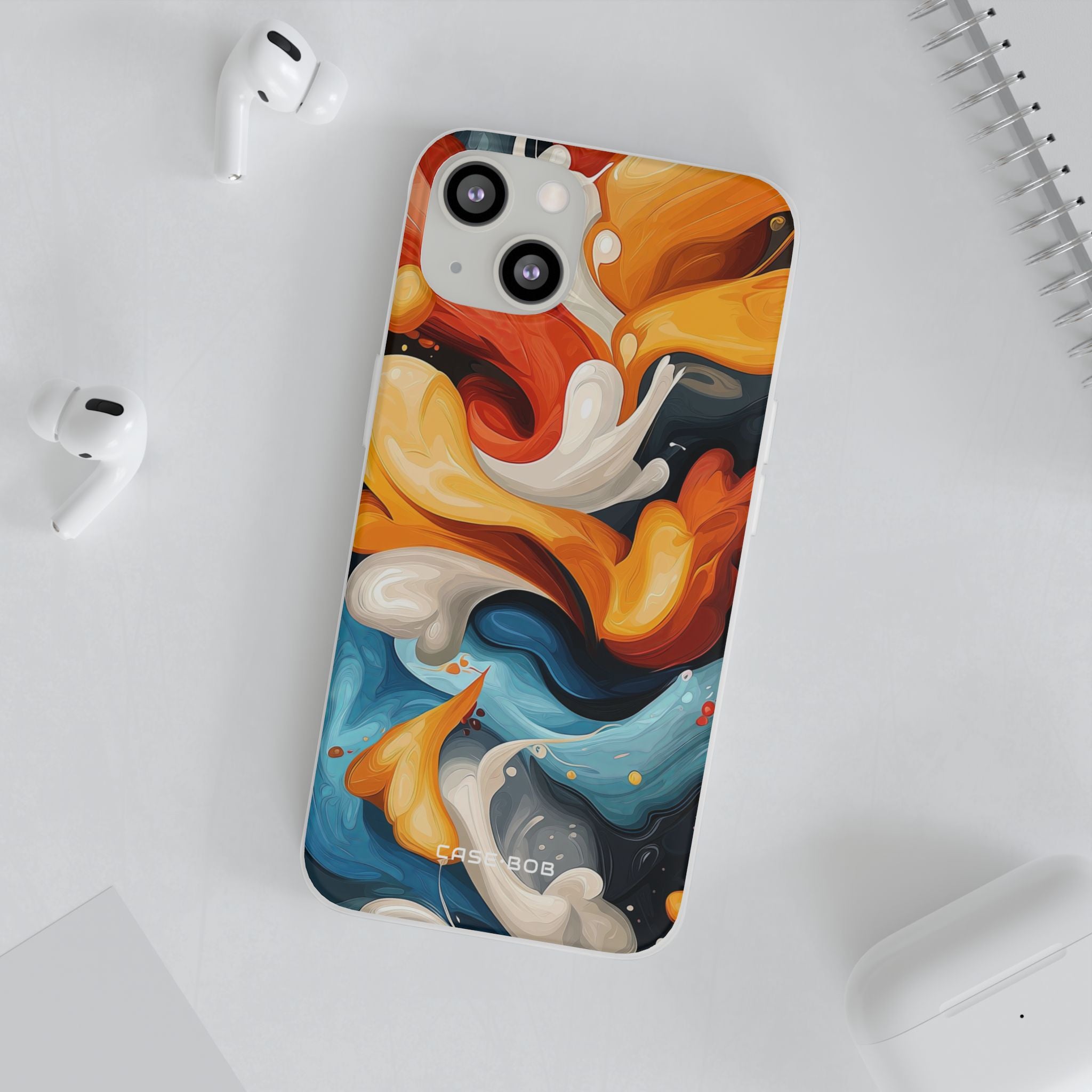 Crimson Ribbon iPhone 13 - Soft