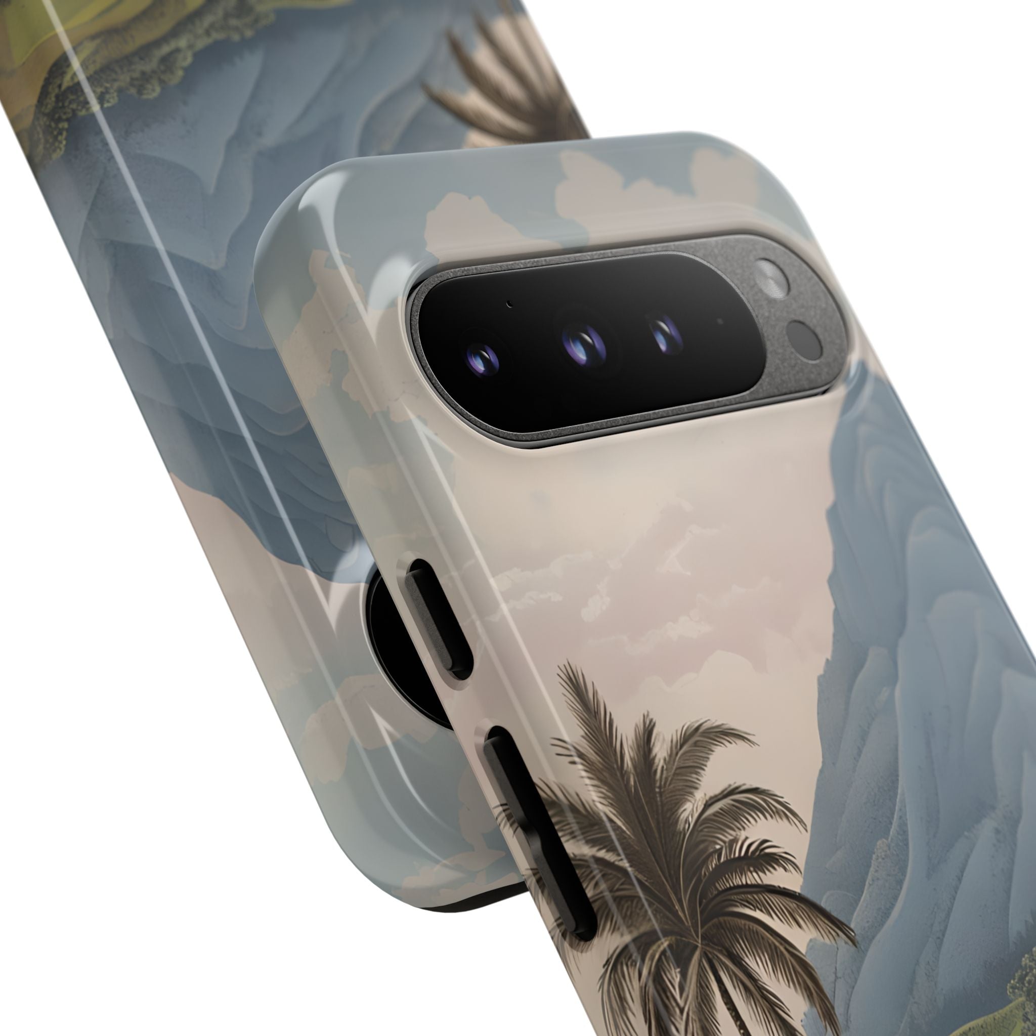 Serene Mountain Oasis - Google Pixel Case