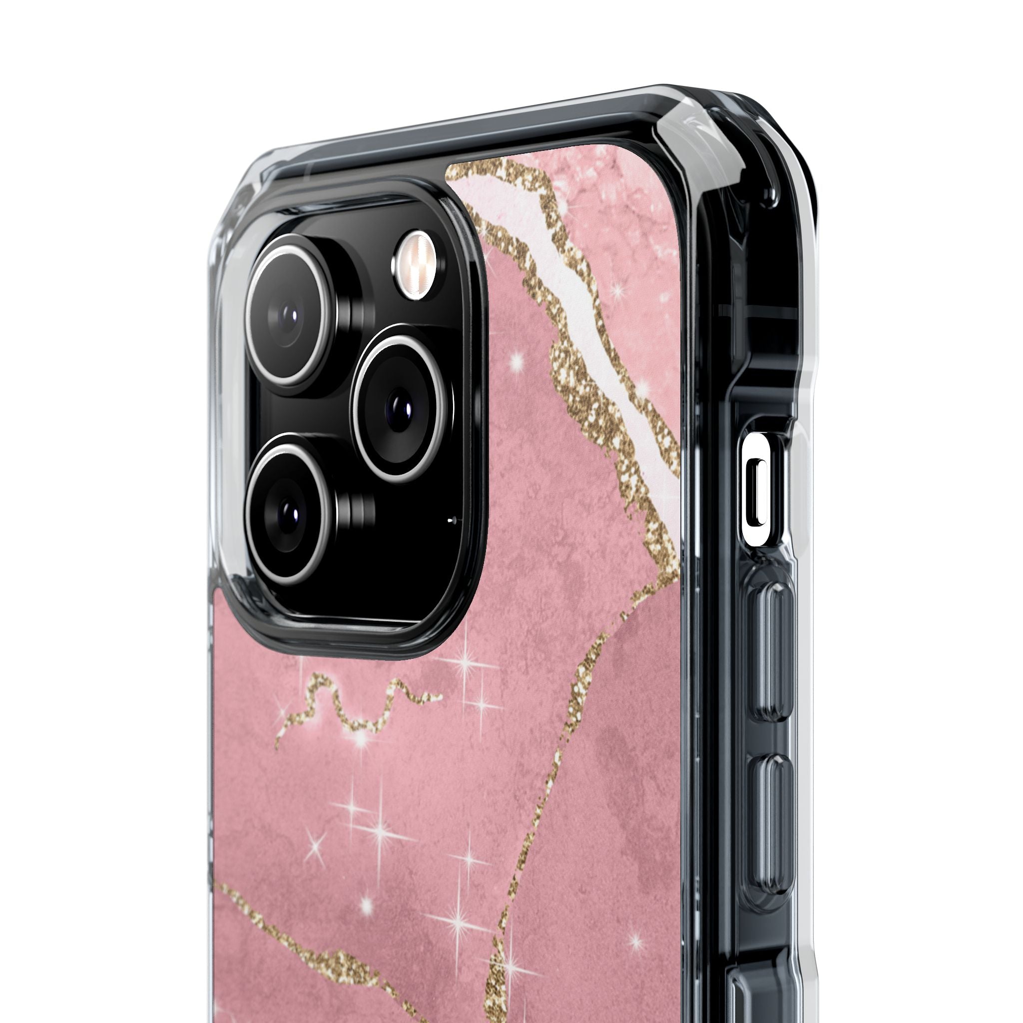 Pink Marble Luxe iPhone Case - Impact
