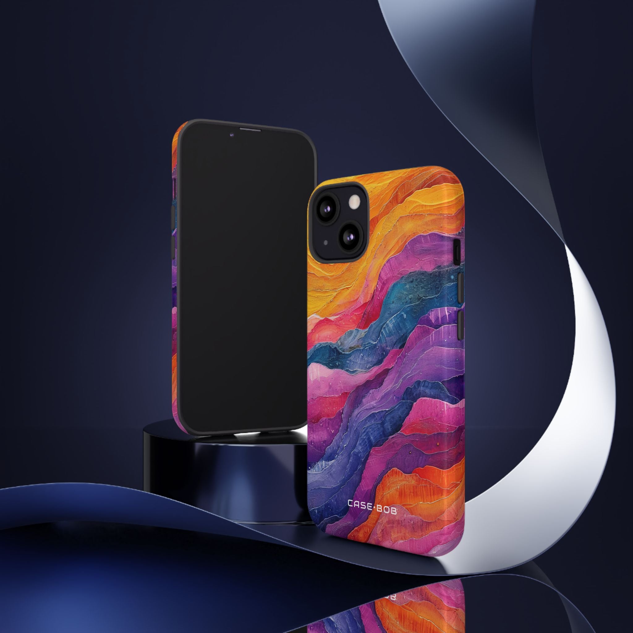 Vibrant Flow iPhone 13 Case - Tough