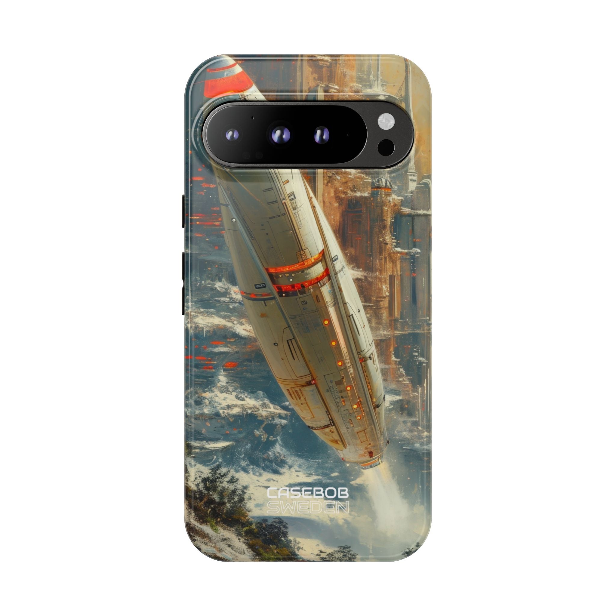 Futuristic Forest Voyage Google Pixel 9 - Tough
