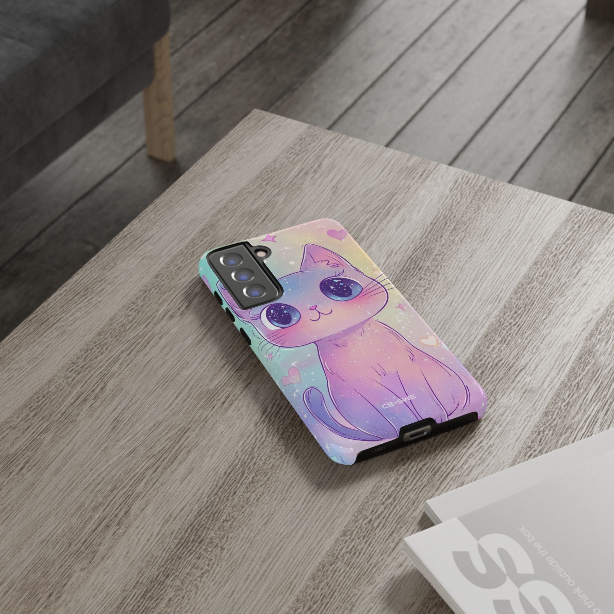 Sparkling Cat Smiles - Samsung Case