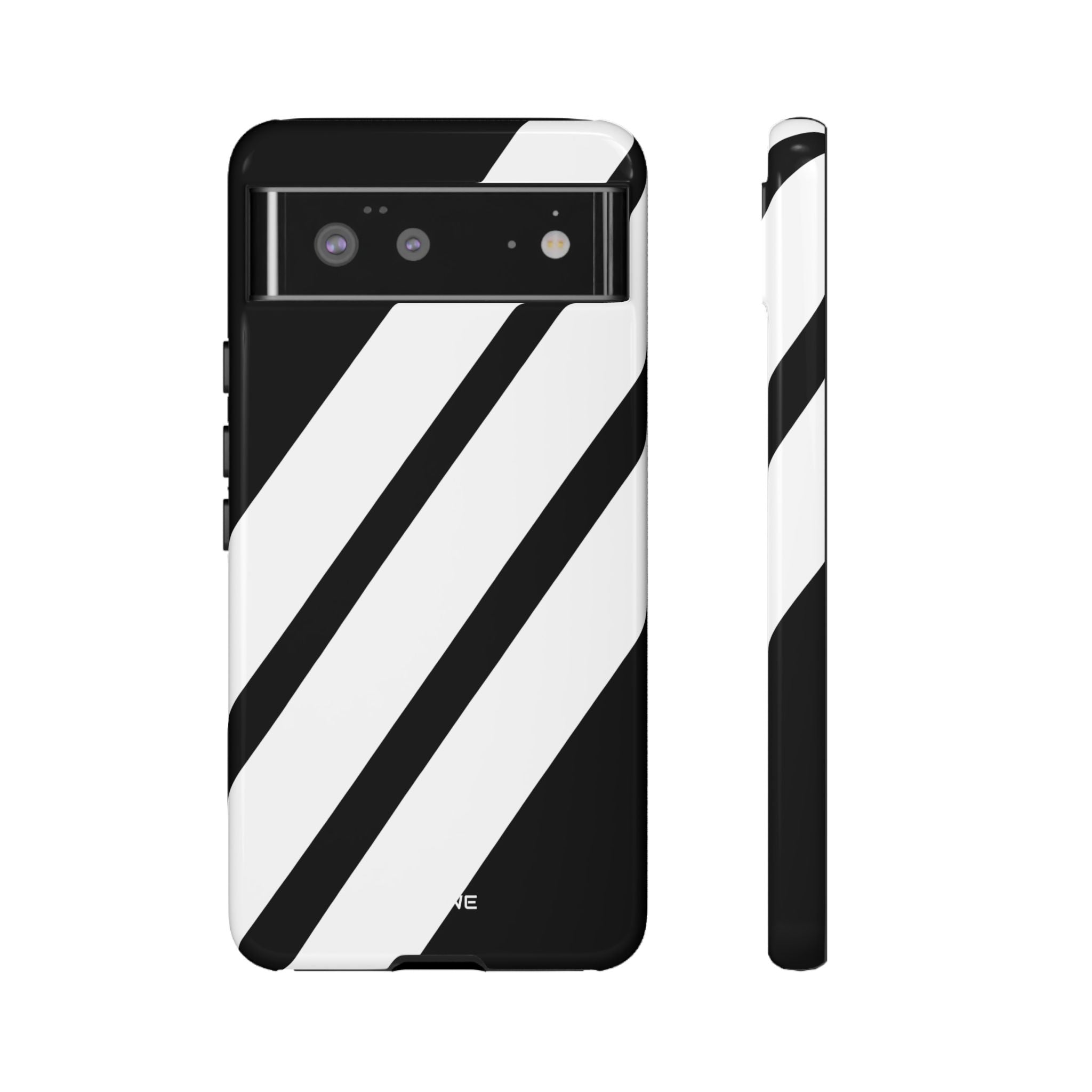 Monochrome Diagonal Symmetry - Google Pixel Case