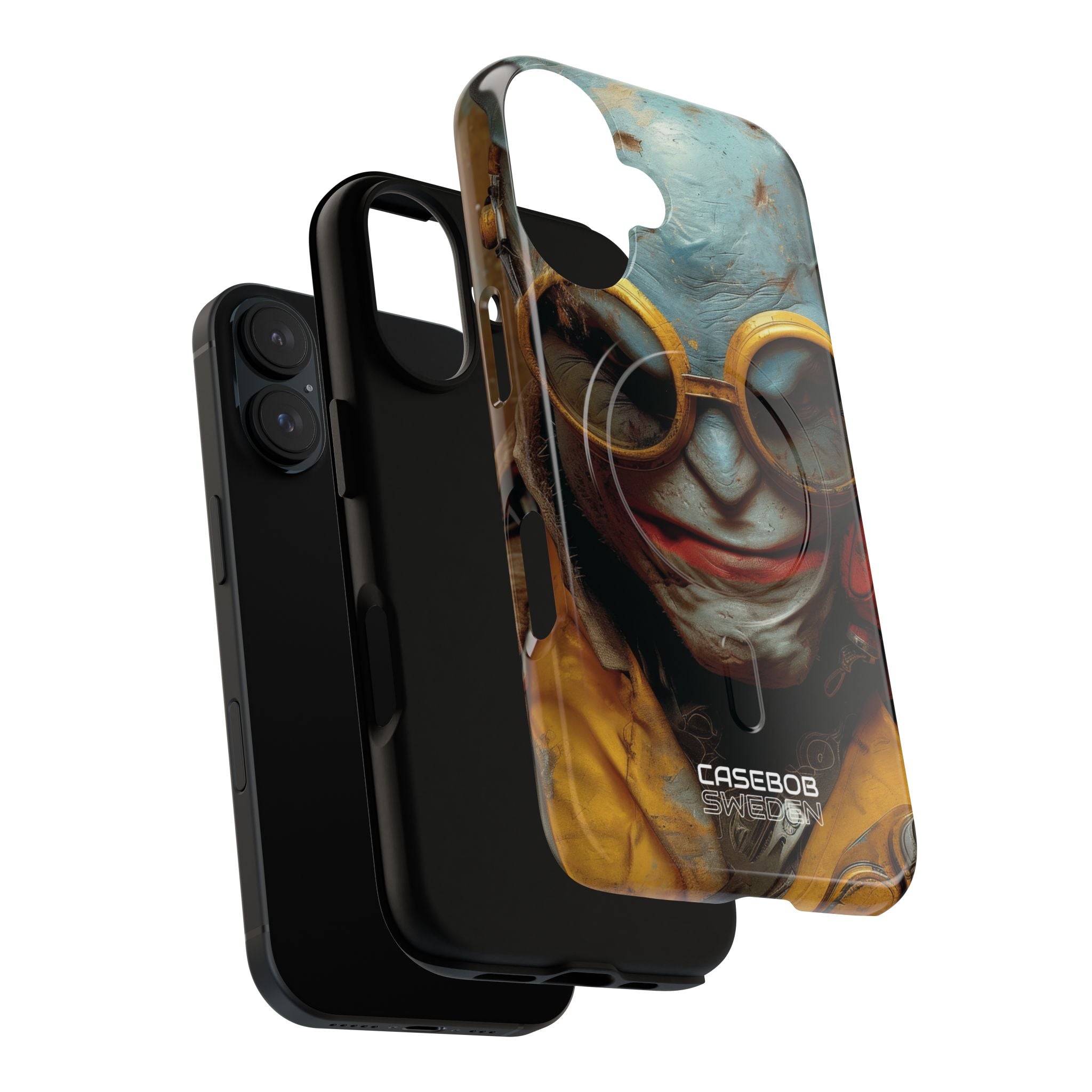 Steampunk Masked Adventurer iPhone 16 - Tough+