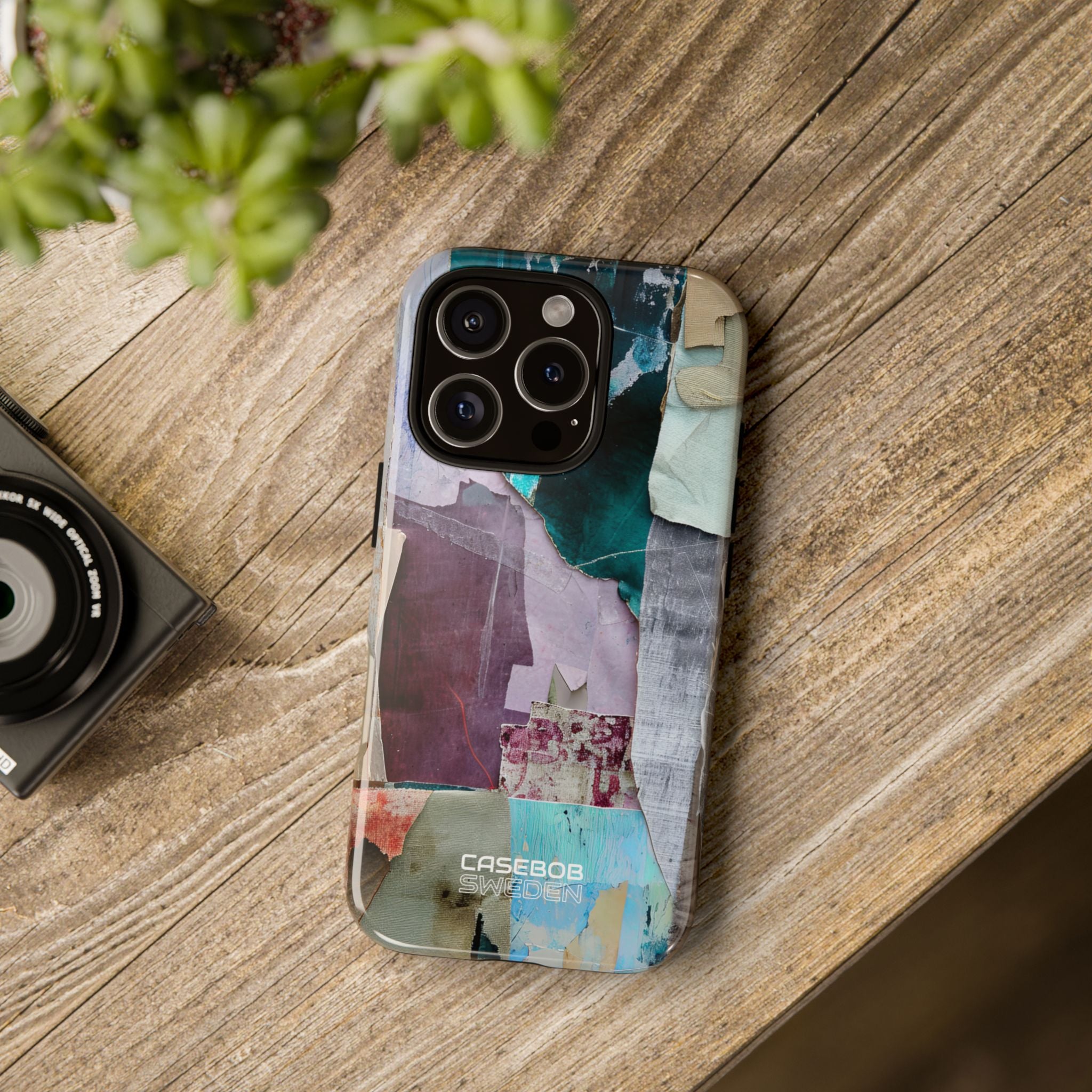 Layered Earth Bloom iPhone 16 - Resistente