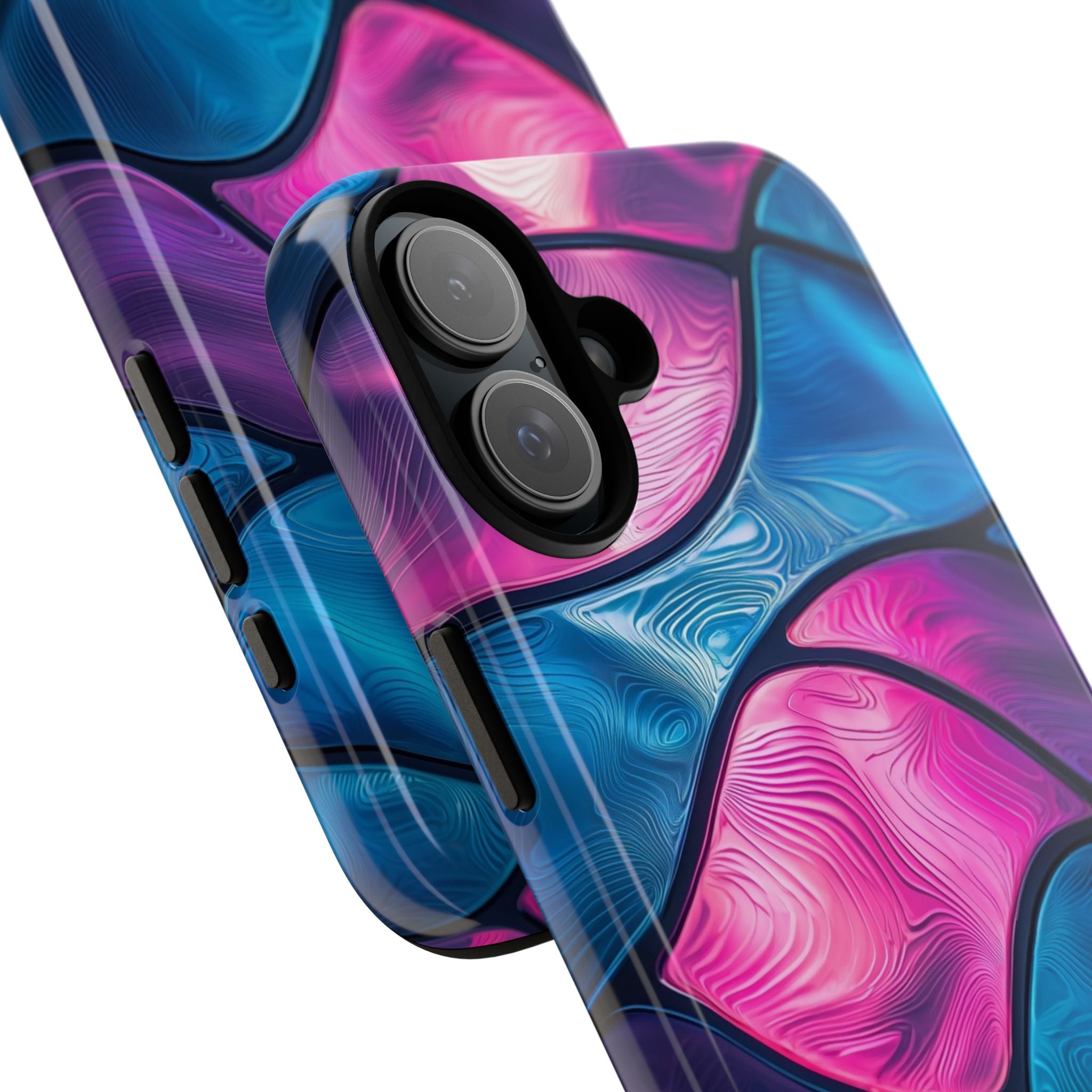 Shimmering Waves Flow - iPhone Case