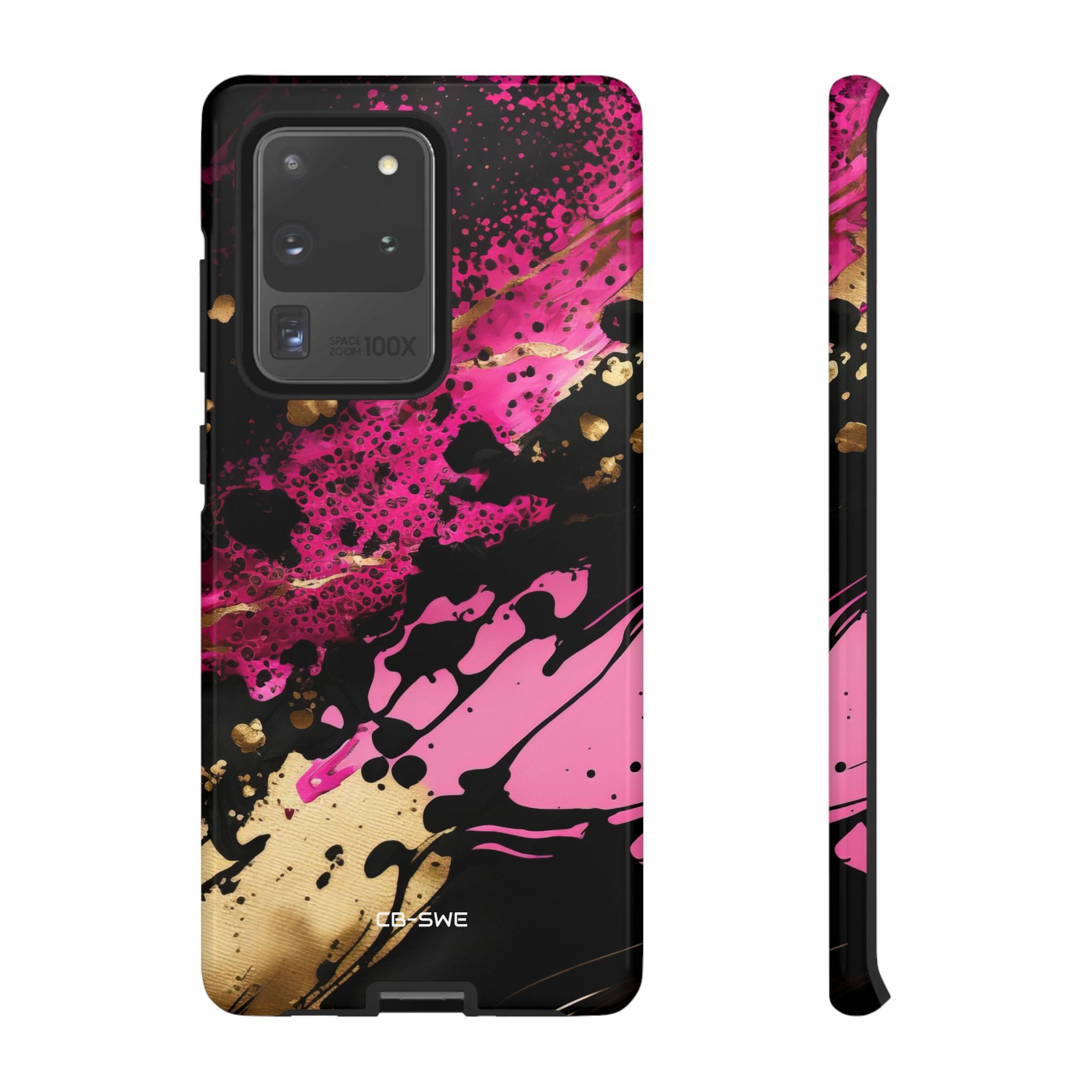 Dynamic Splatter Elegance - Samsung Case