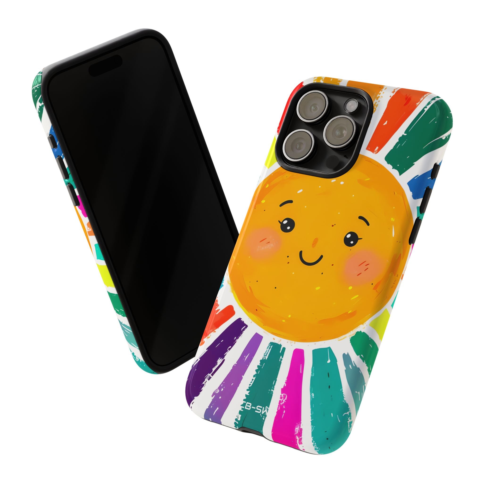 Radiant Smiling Sun - iPhone Case