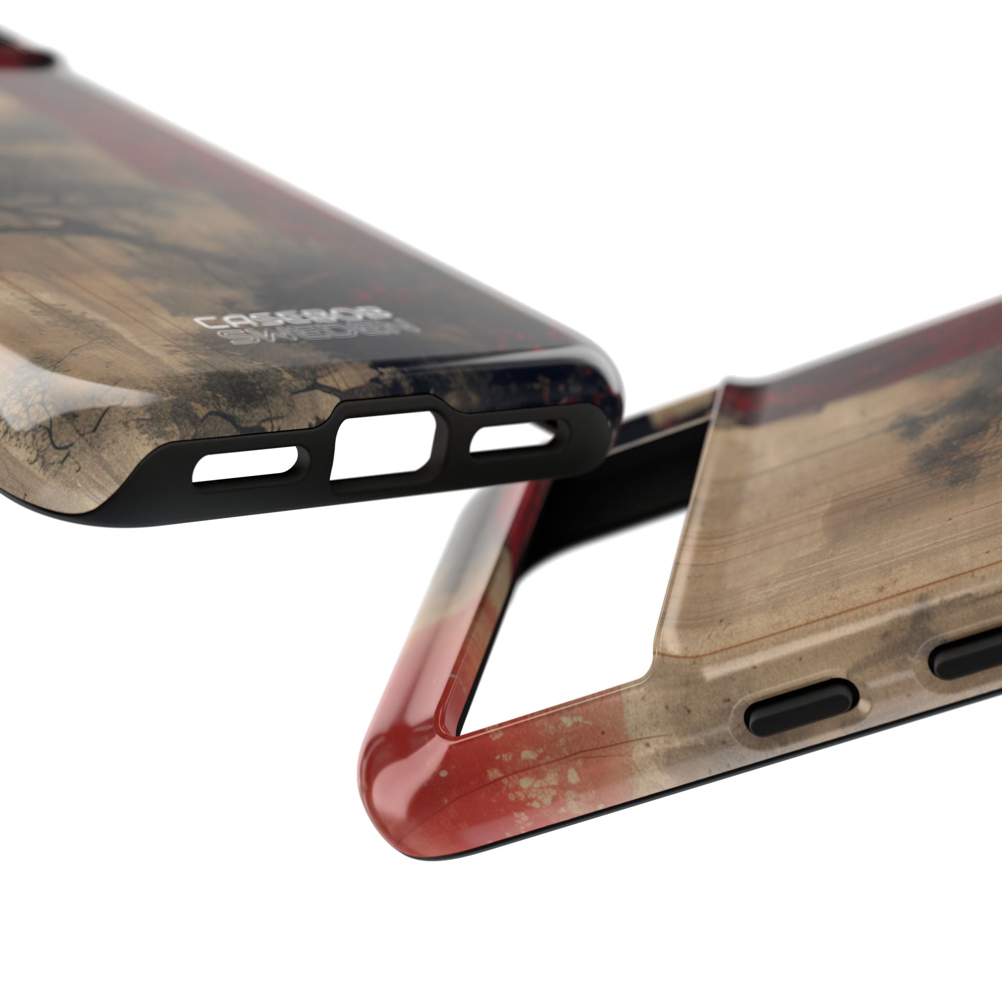 Vista Ombrello Cremisi Google Pixel 8 - Tough