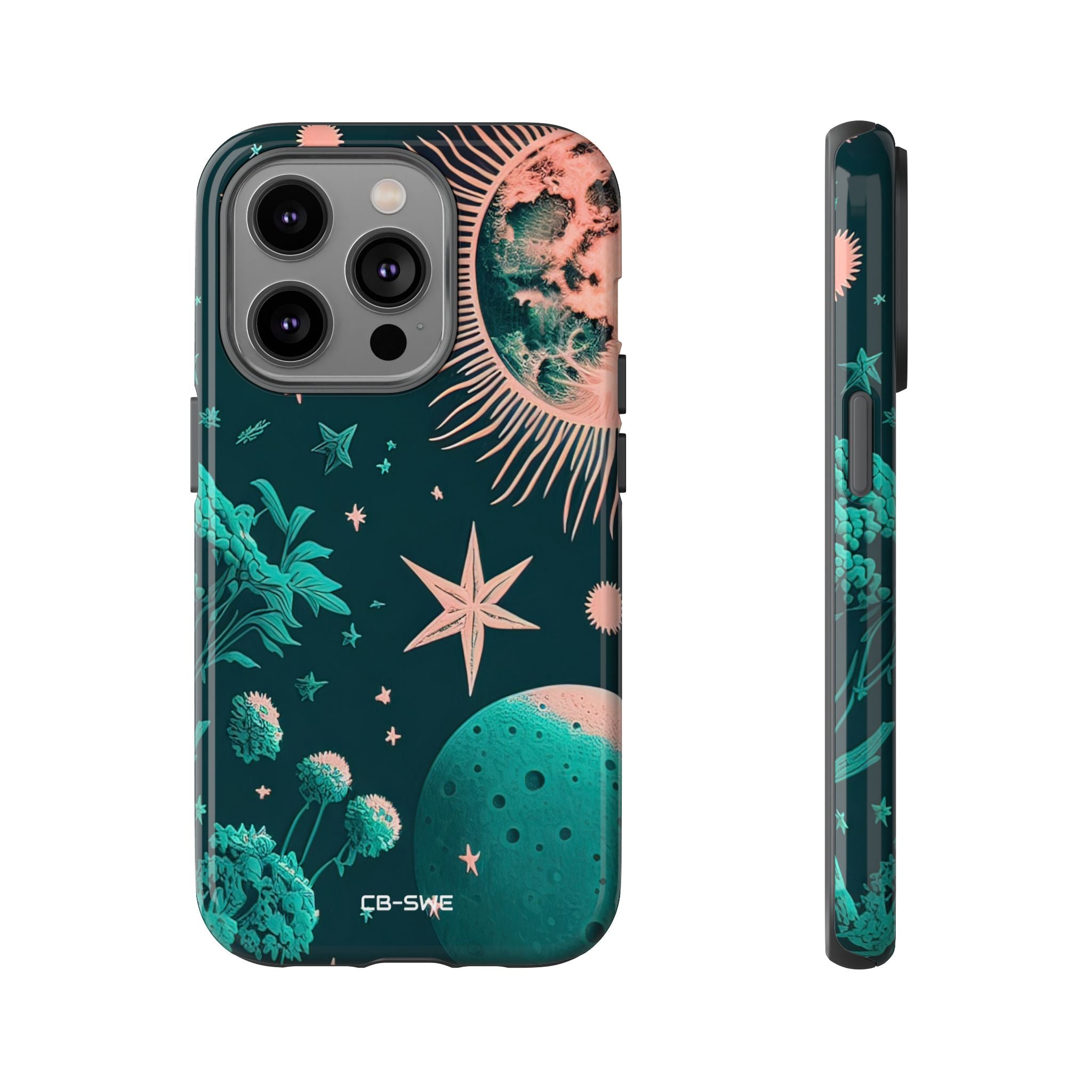 Celestial Botanical Night - iPhone Case