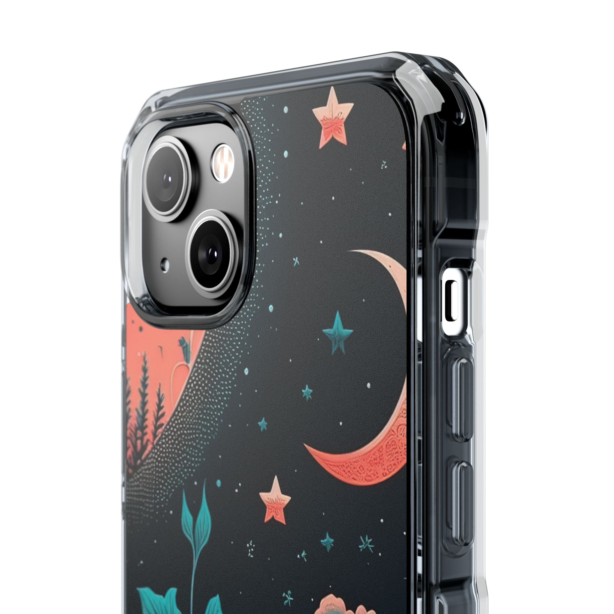 Cosmic Floral Dreams iPhone Case - Impact