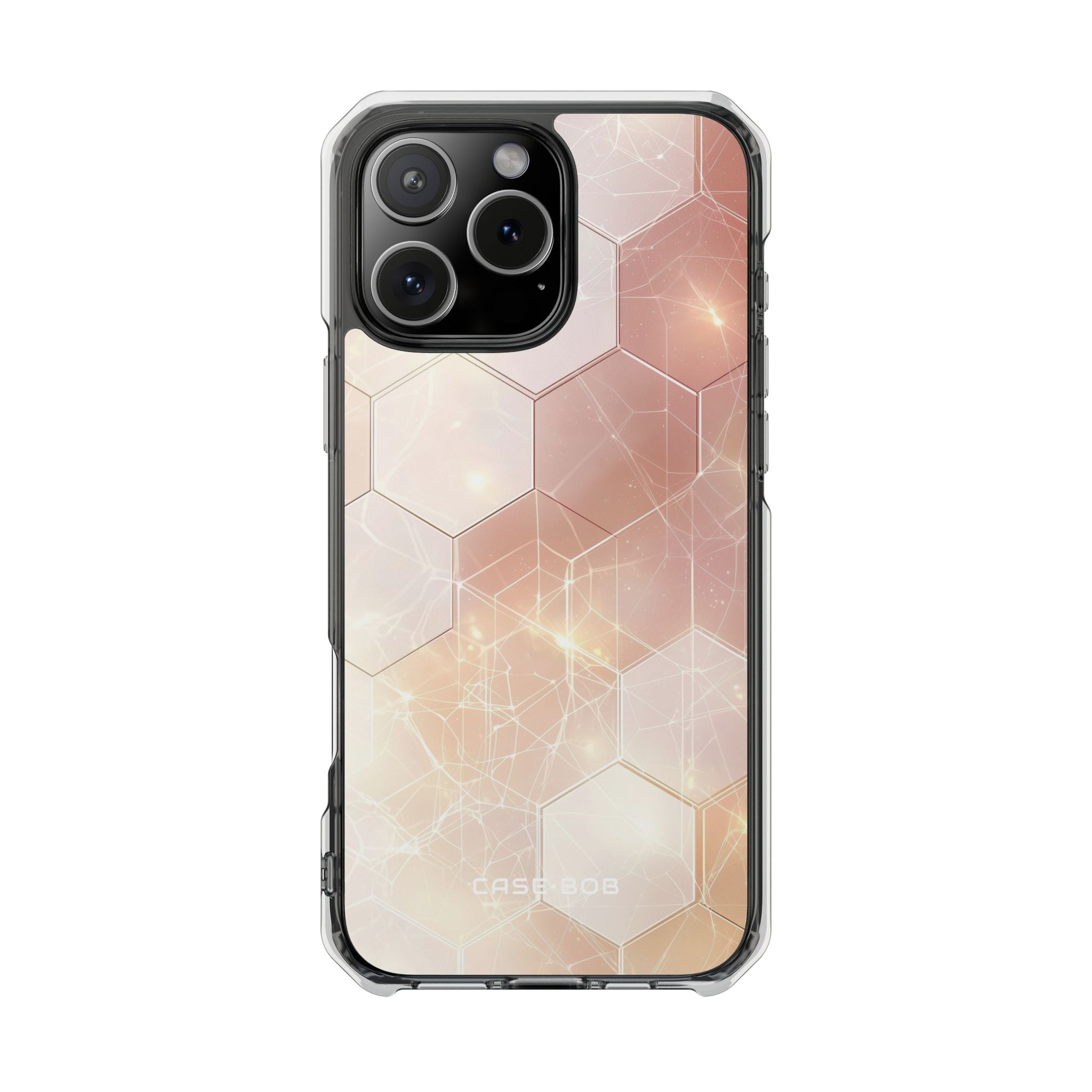 Honeycomb Glow iPhone 16 Pro Max Case - Impact