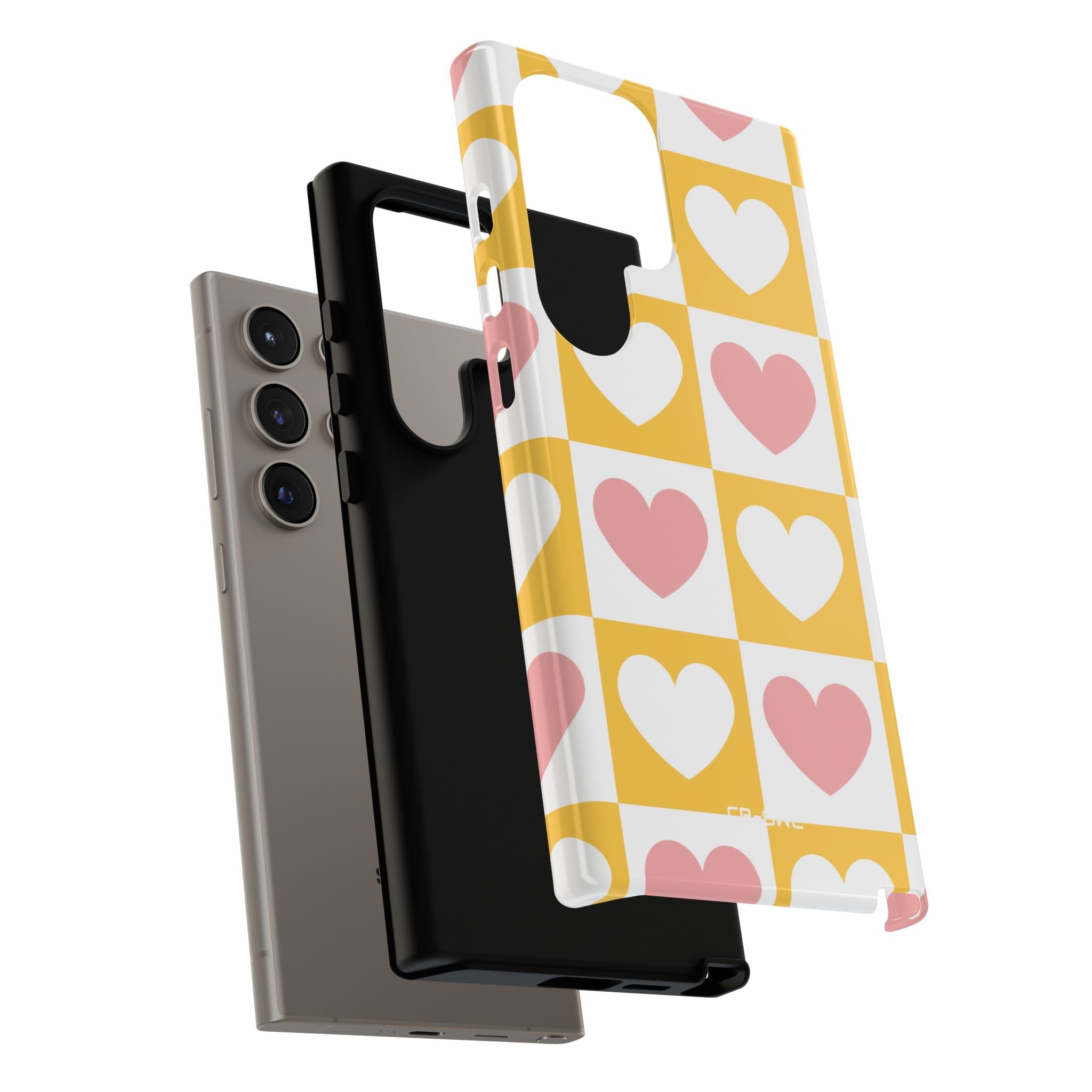 Heart Grid Harmony - Samsung Case