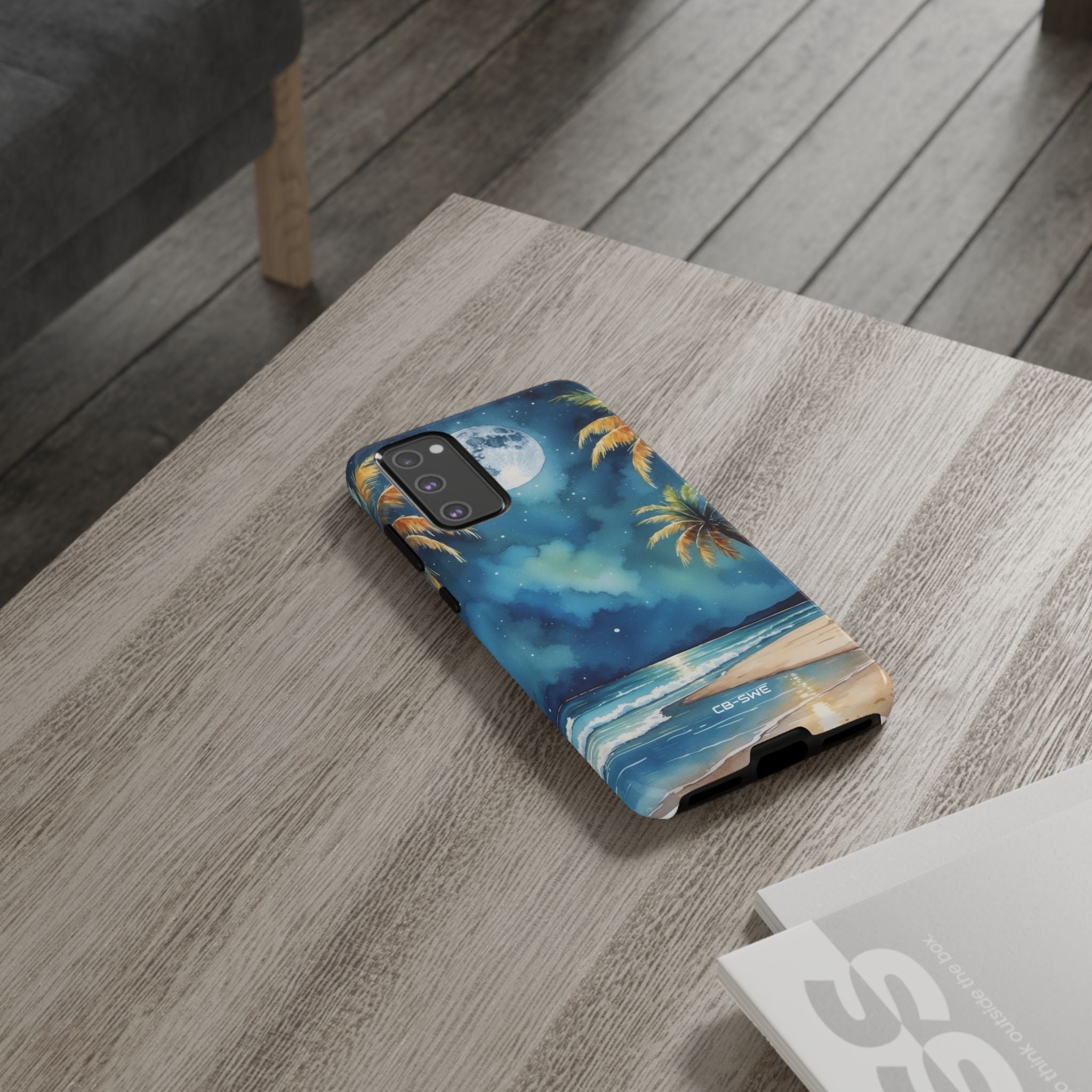 Moonlight Kisses Waves - Samsung Case