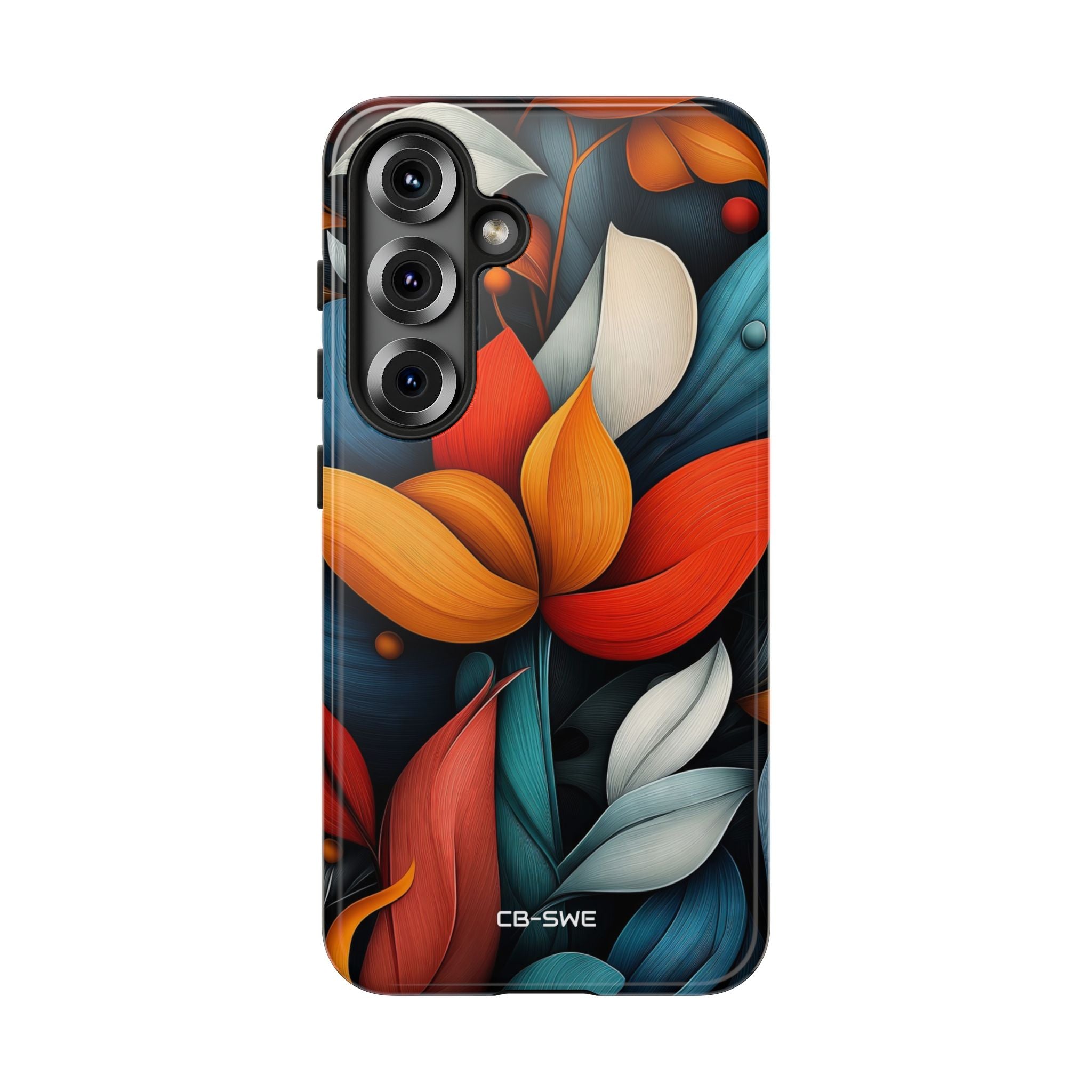 Vibrant Floral Harmony - Samsung Case