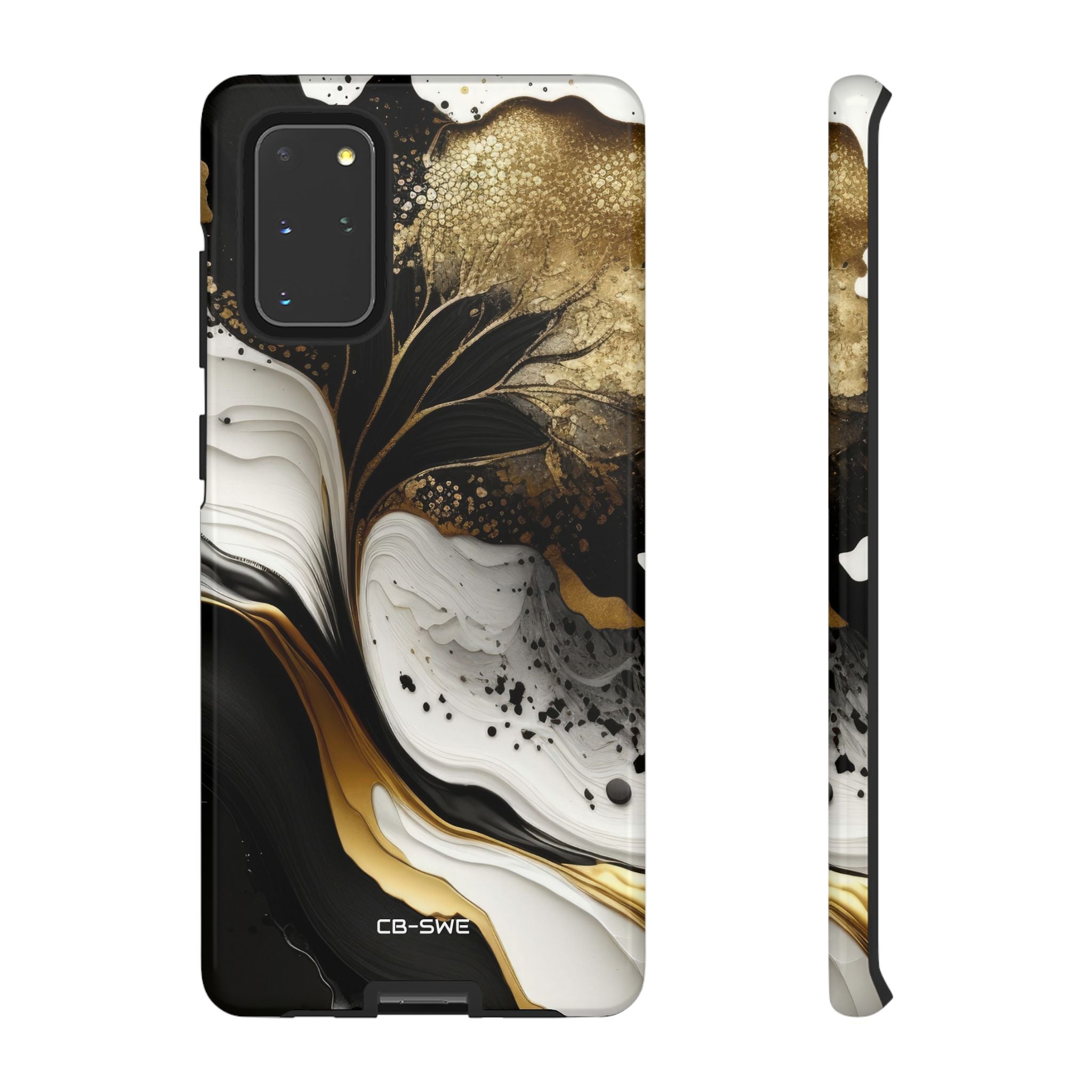 Gold Swirl Elegance - Samsung Case