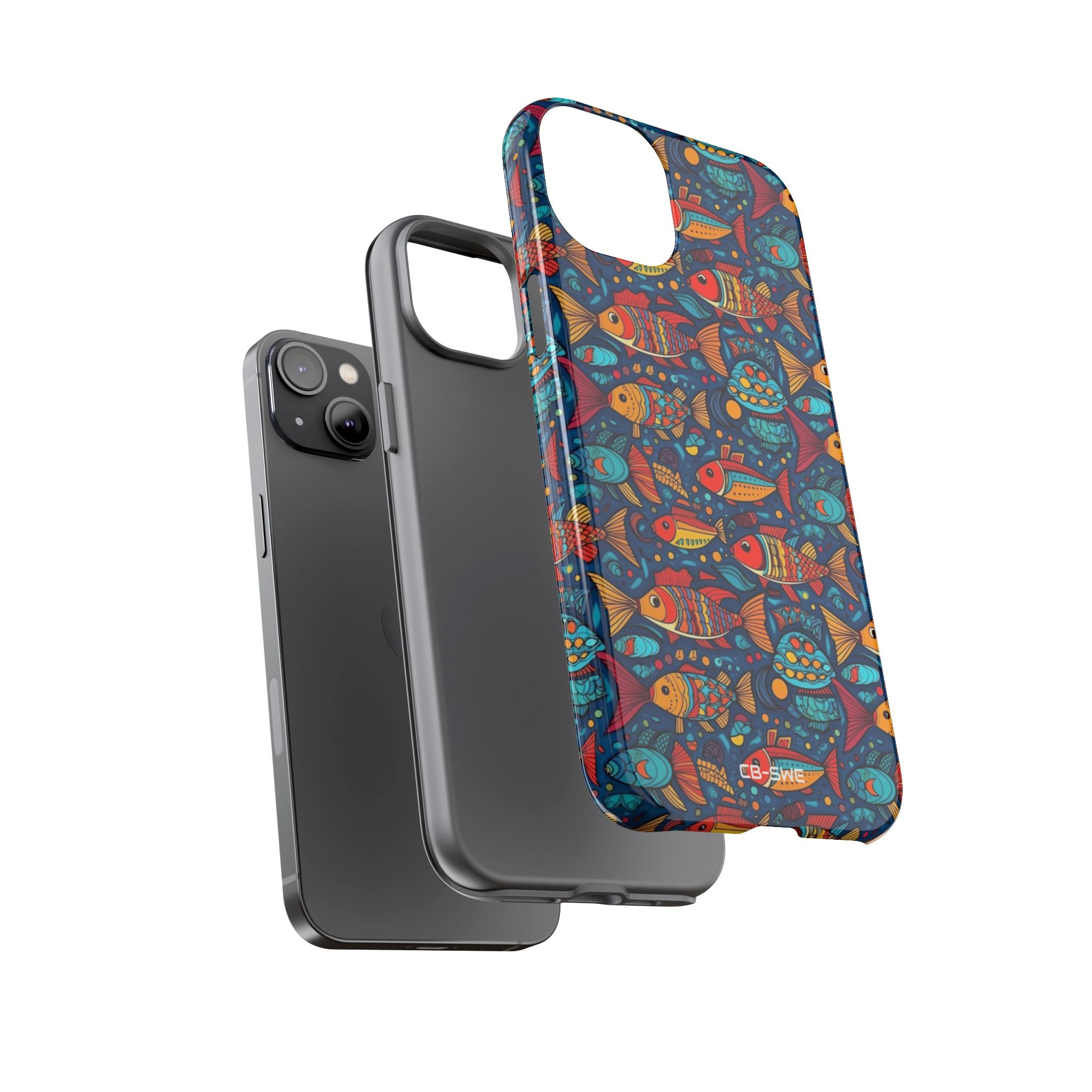 Fish Dance Joyfully - iPhone Case