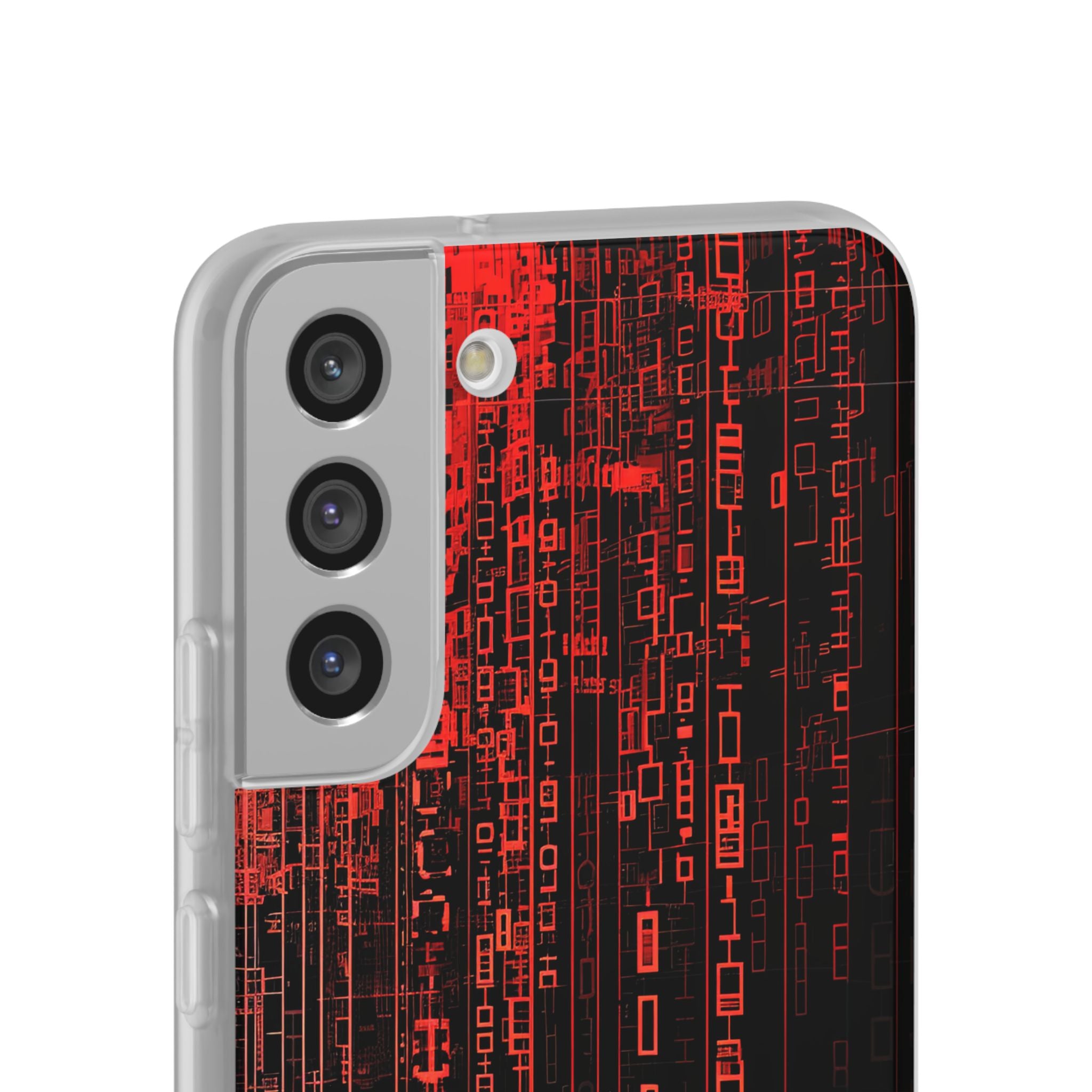 Crimson Glyphs Samsung S22 Plus Case - Soft