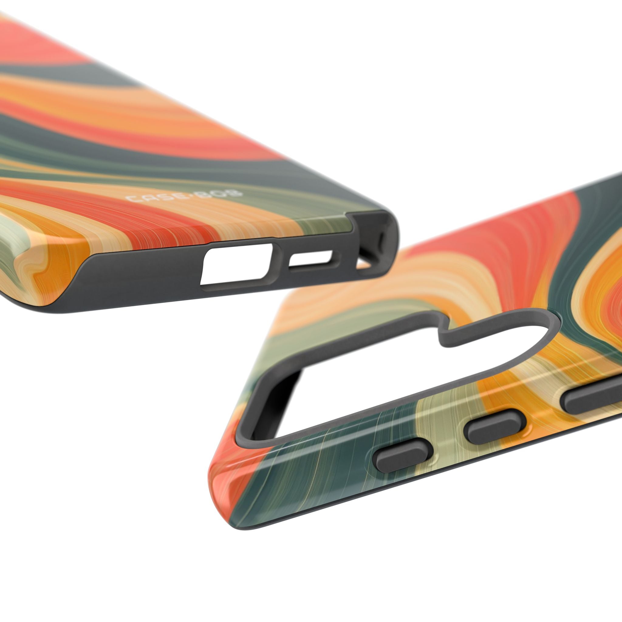 Swirling Ember Samsung S25 Ultra Case - Tough