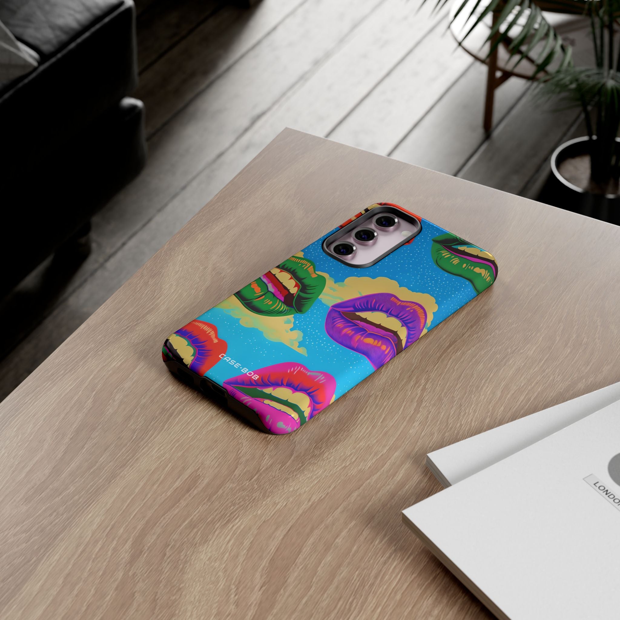 Colorful Lipscape Samsung S23 Plus Case - Tough