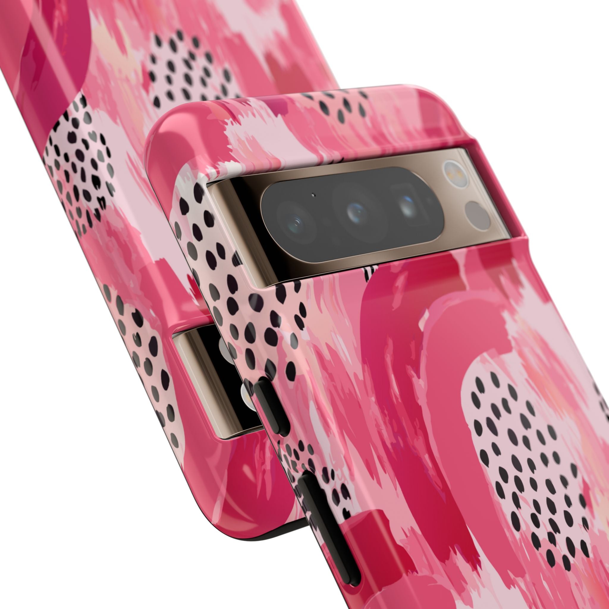 Vibrant Brushwork Dance - Google Pixel Case