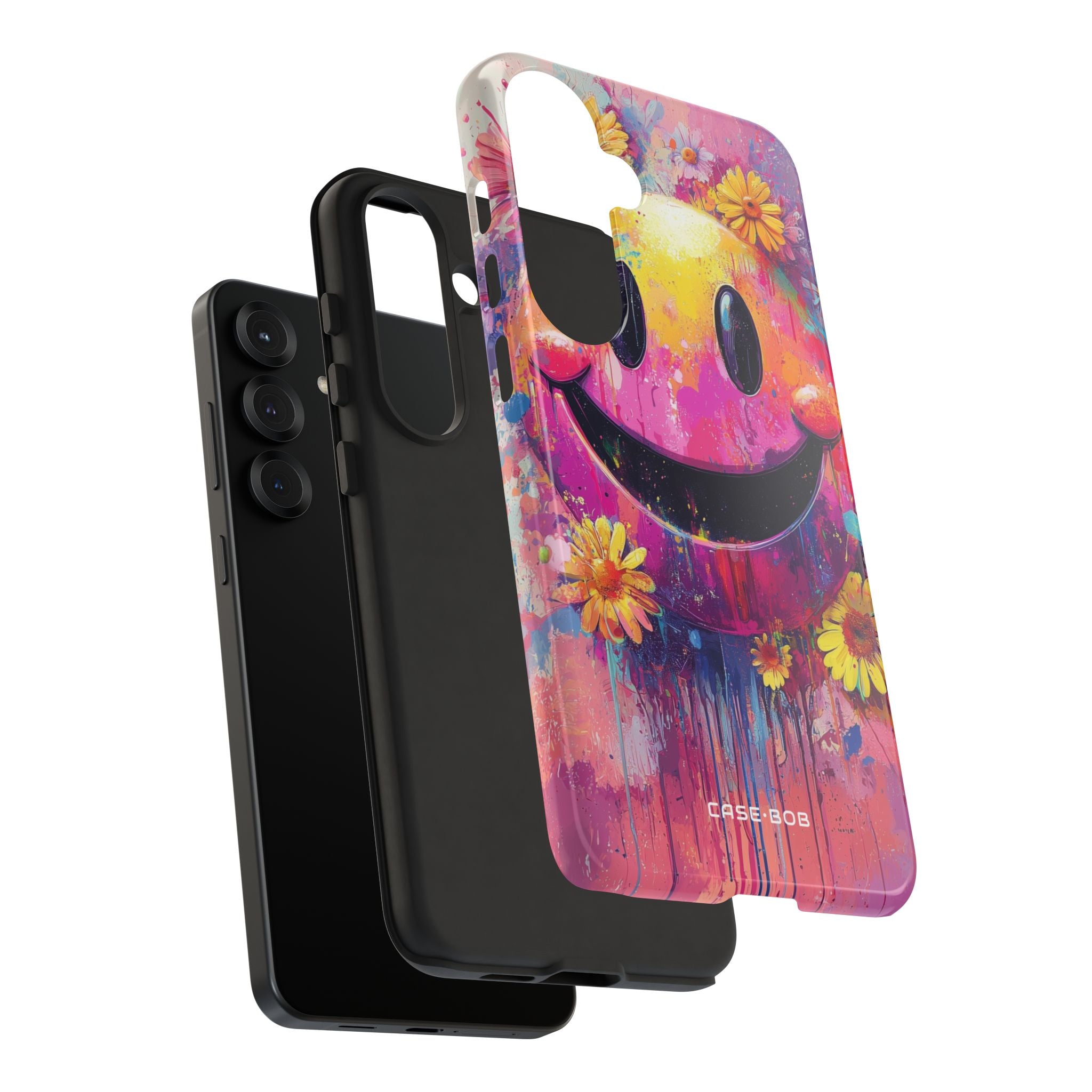 Smiley Bloom Samsung S25 Plus Case - Tough