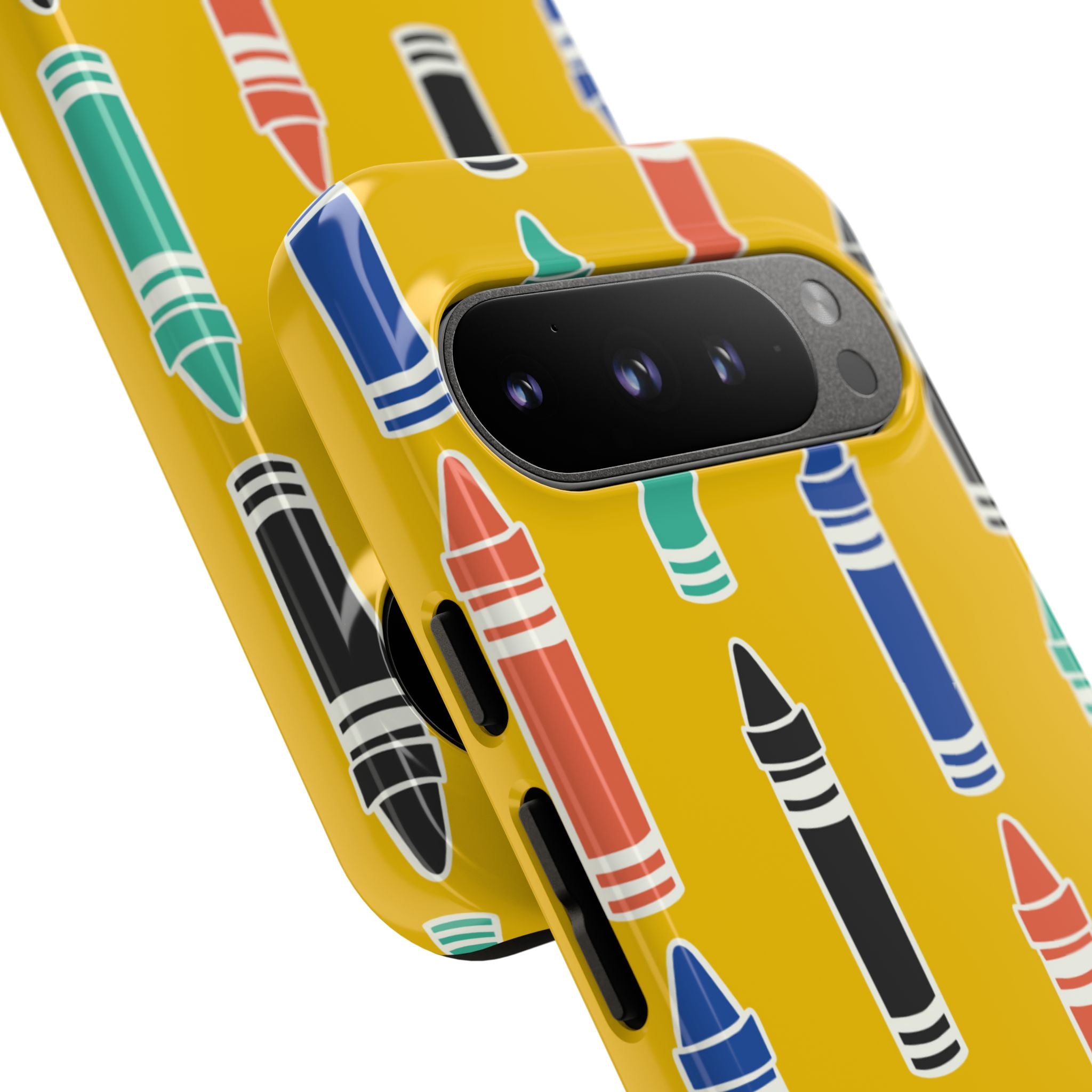 Crayons Dance Joyfully - Google Pixel Case