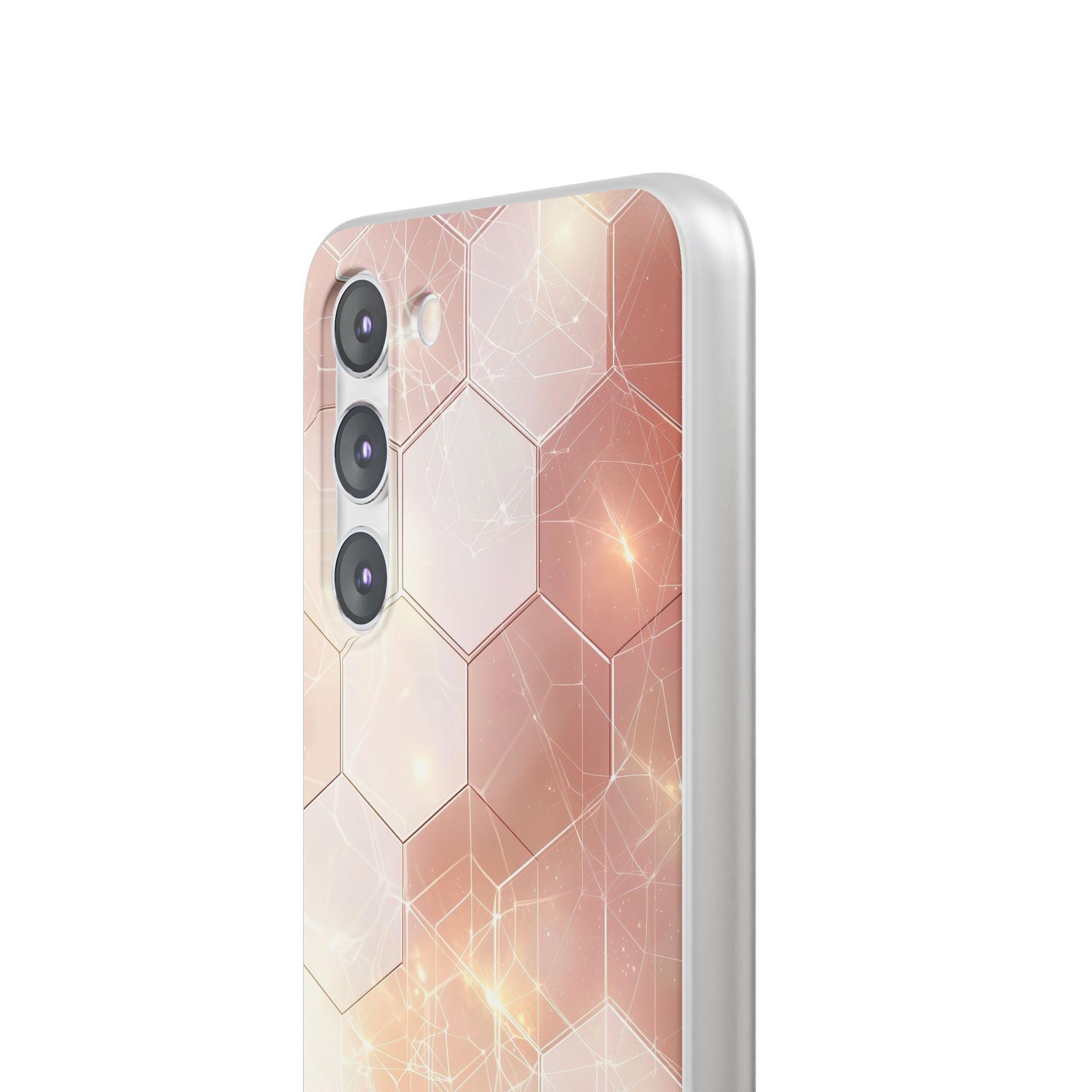 Honeycomb Glow Samsung S23 Plus Case - Soft