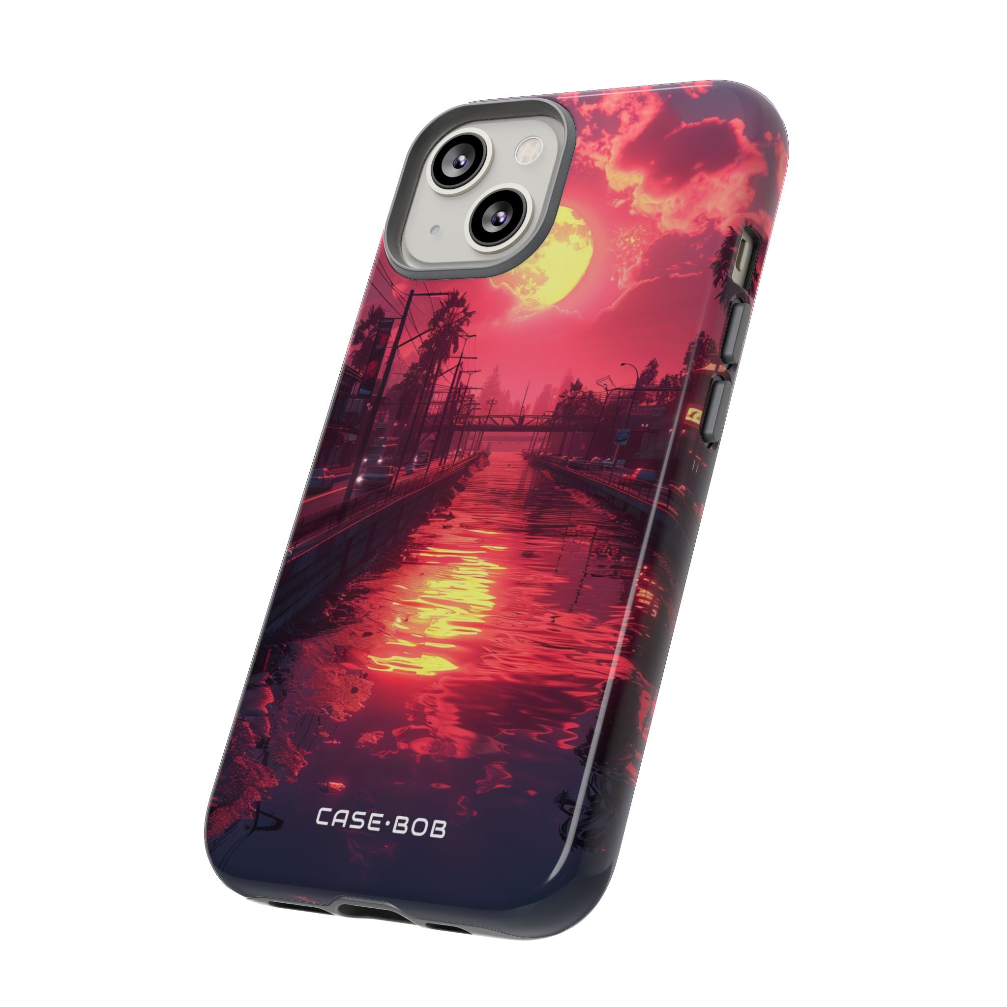 Luminous Moonlight iPhone 14 Case - Tough