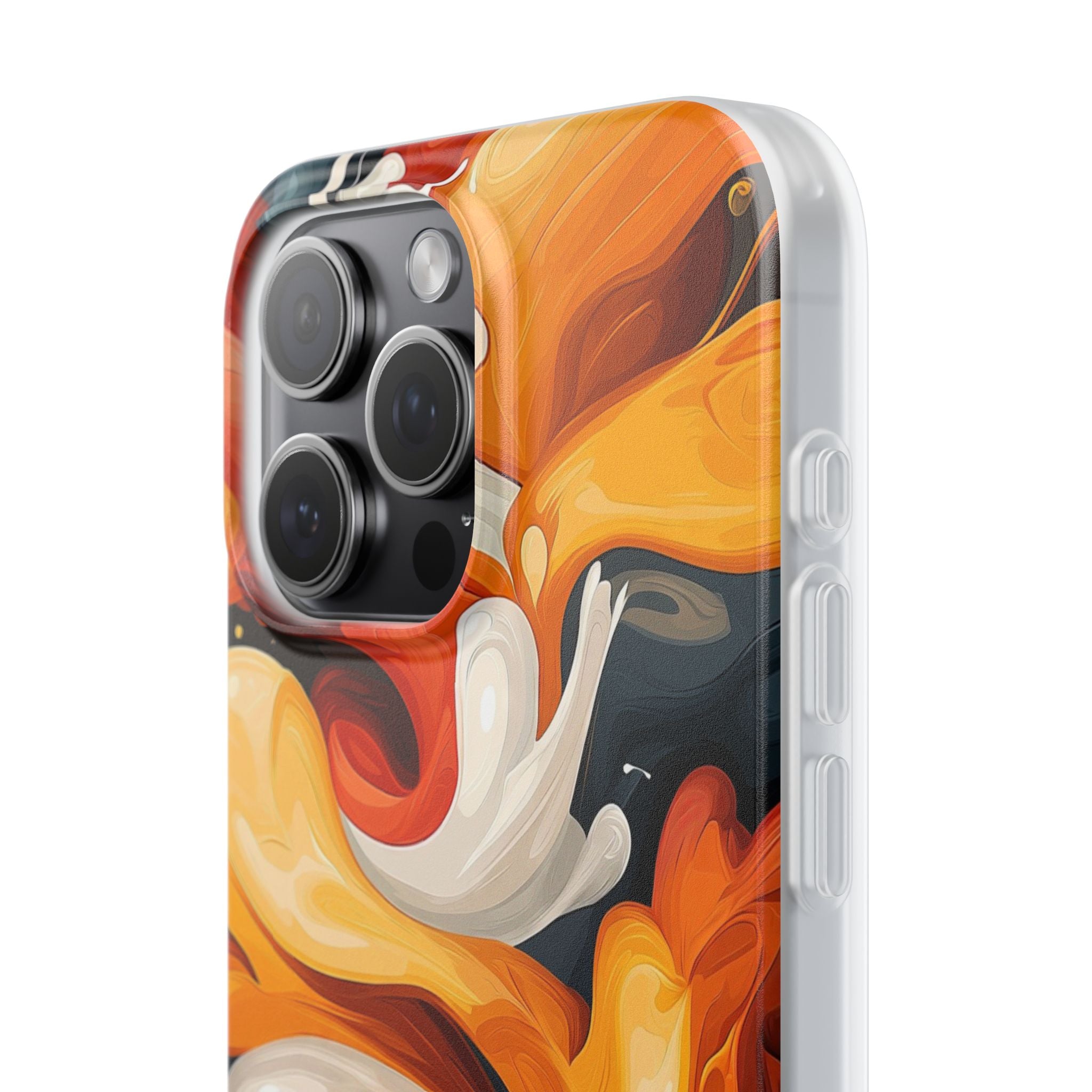 Crimson Ribbon iPhone 15 Pro Max Case - Soft