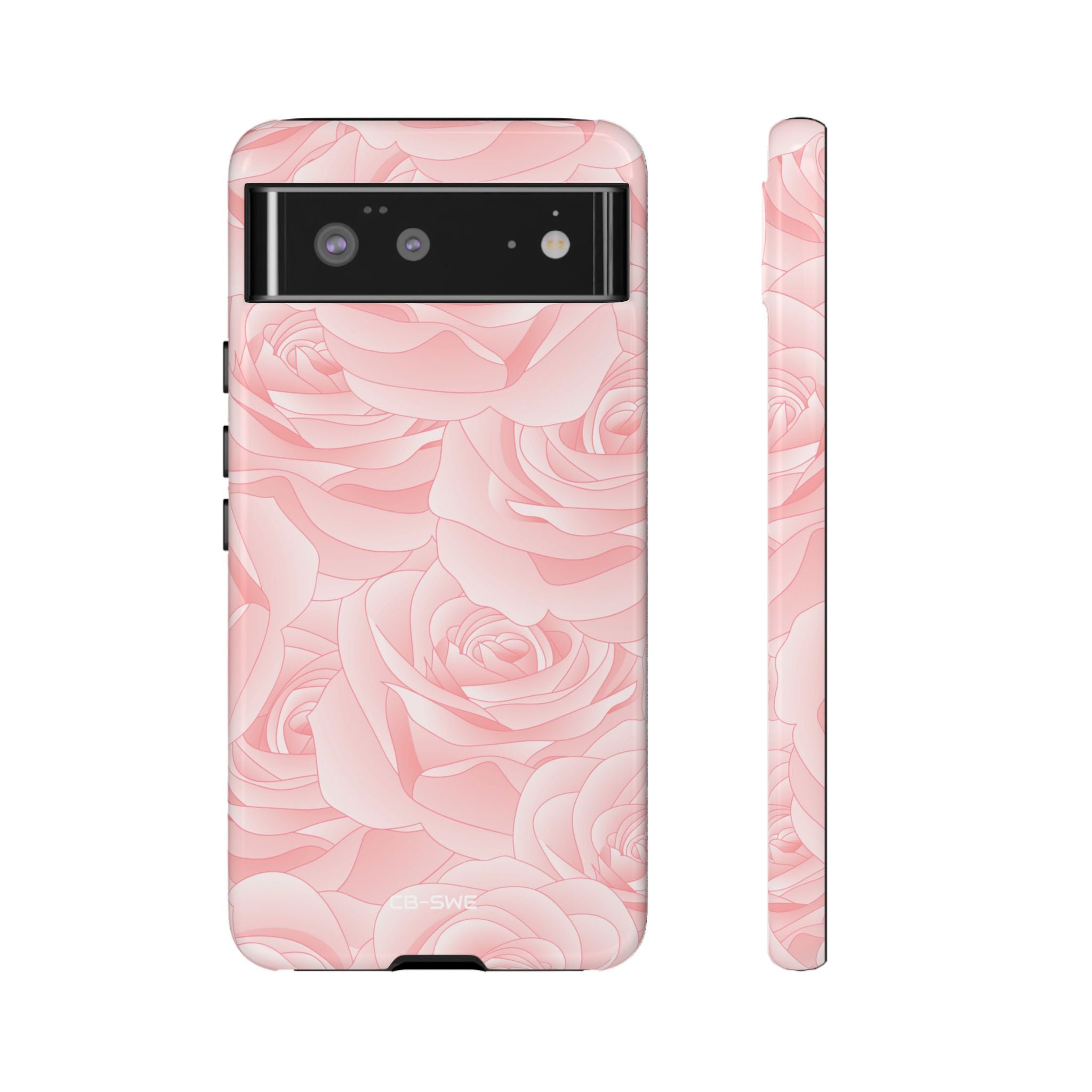 Elegant Pink Roses - Google Pixel Case