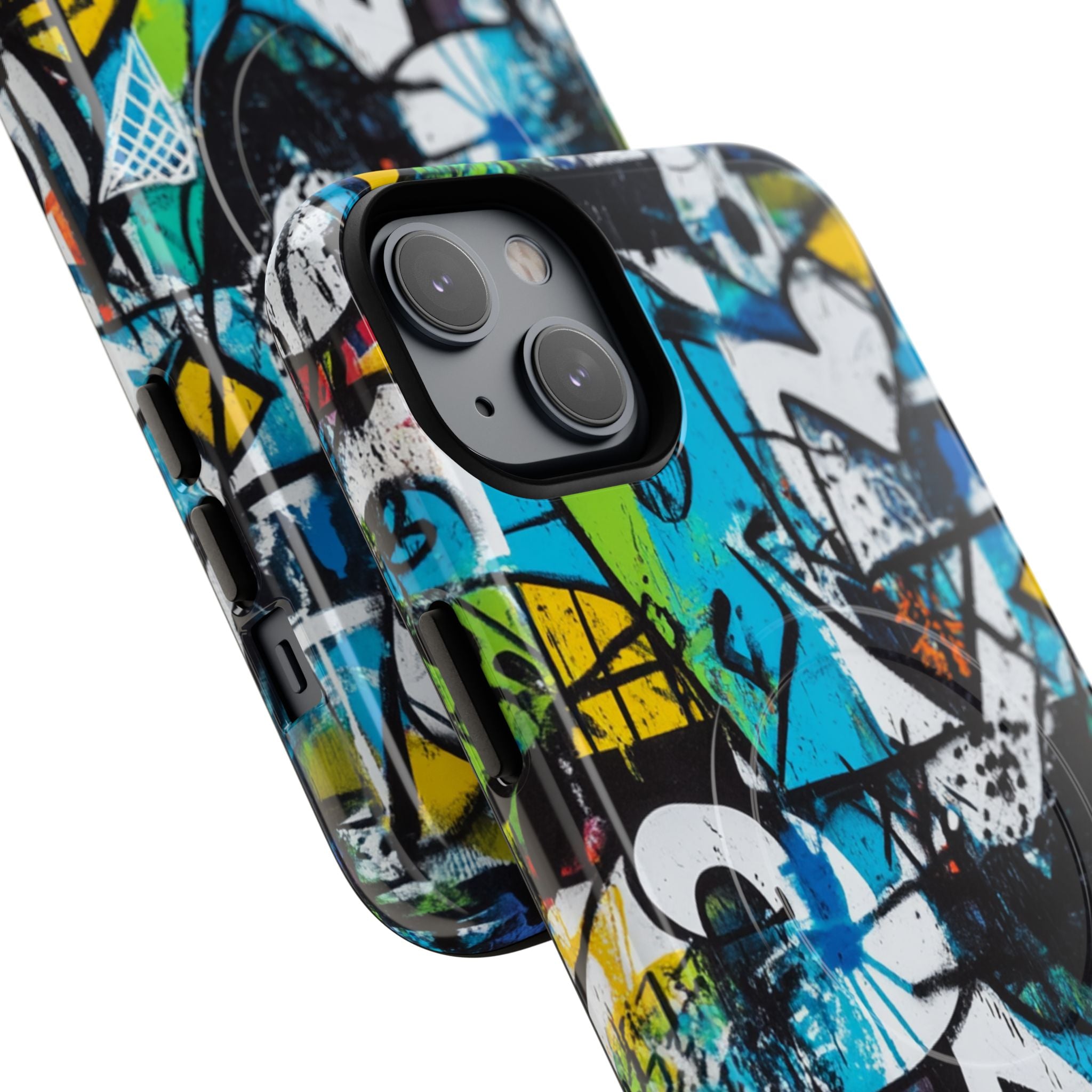 White Ripple Drift iPhone 14 Plus Case - Tough+