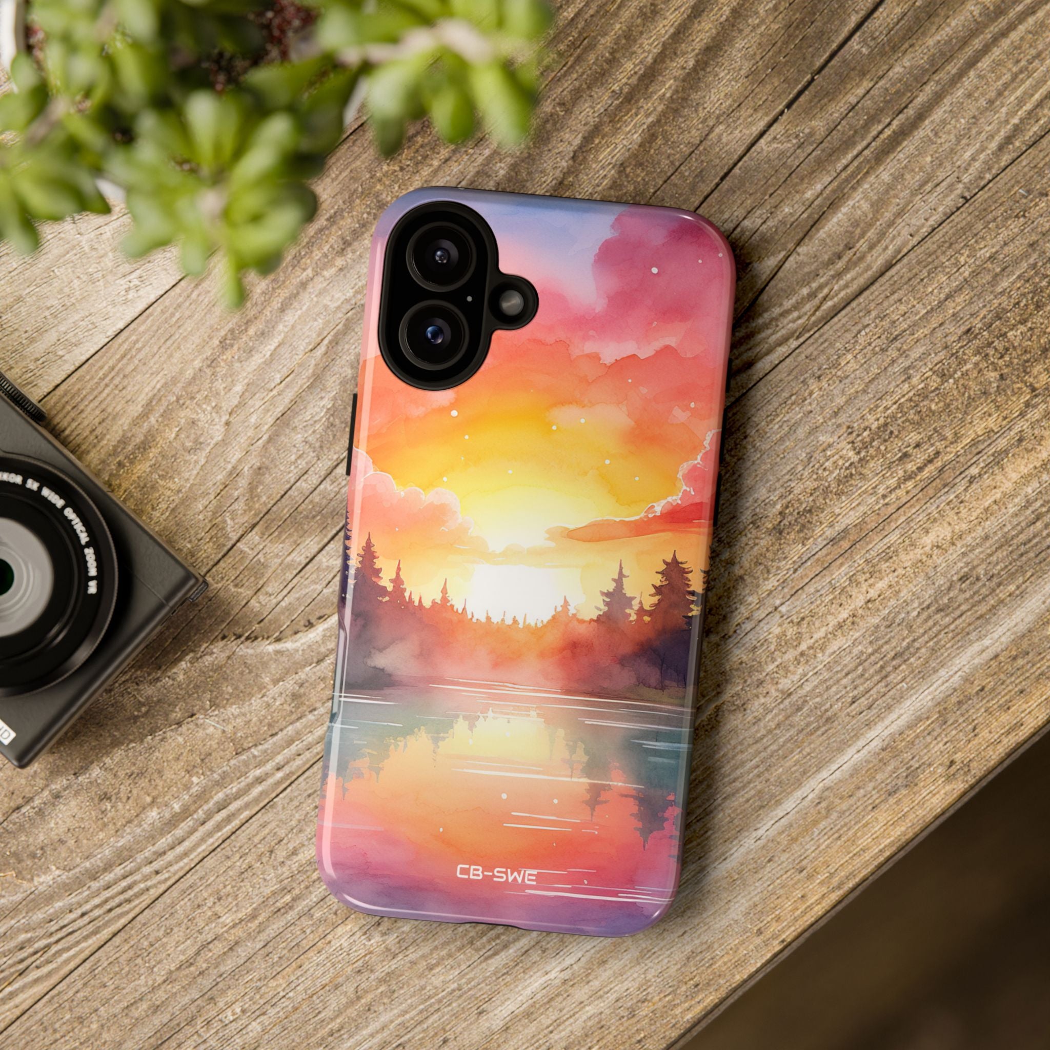 Sunset Reflections Glow - iPhone Case