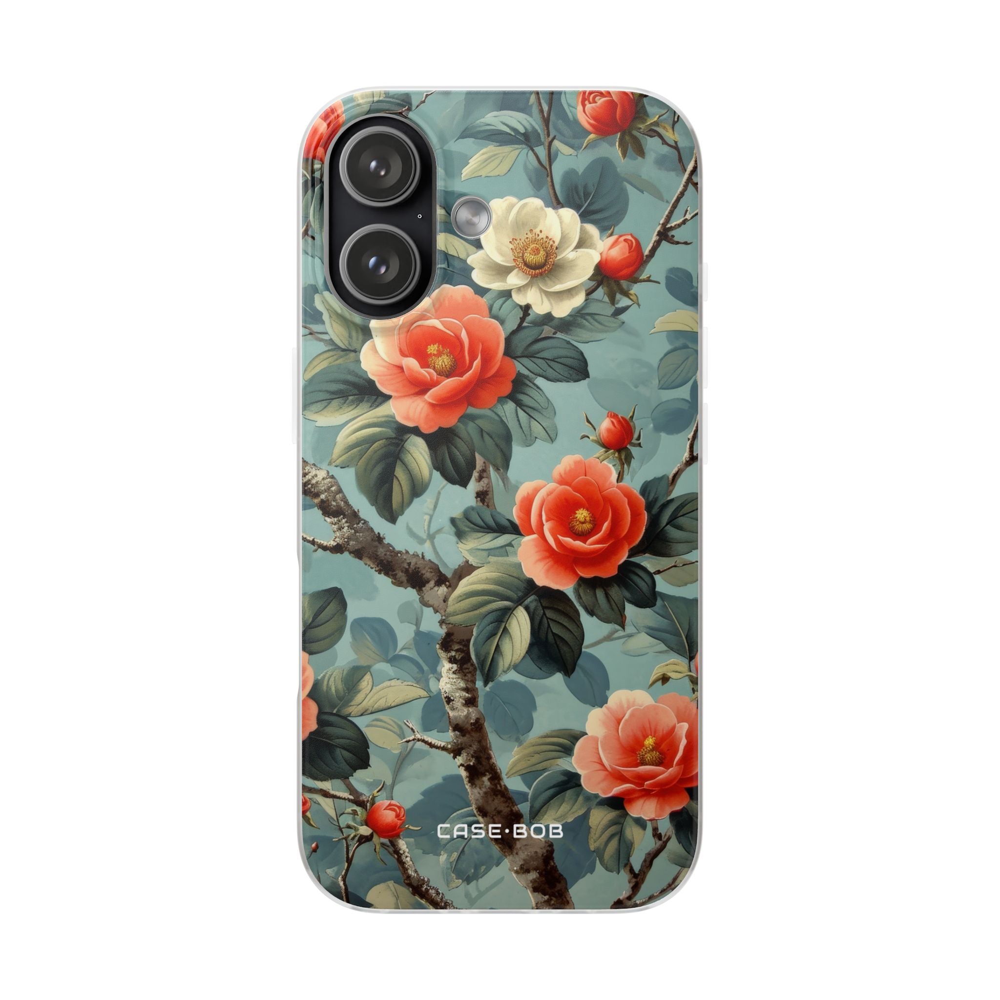 Coral Bloom iPhone 17 Case - Soft